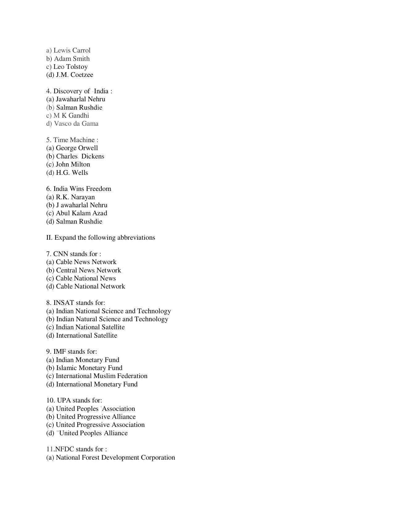 KUET 2023 M.A. Mass Communication & Journalism Question Paper - Page 113
