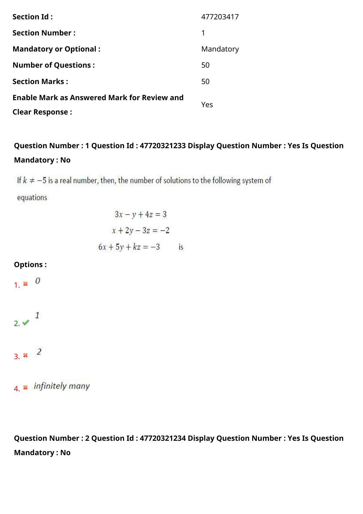 AP ECET 2021 - Metallurgical Engineering Question Paper With Preliminary Keys Shift2 - Page 2