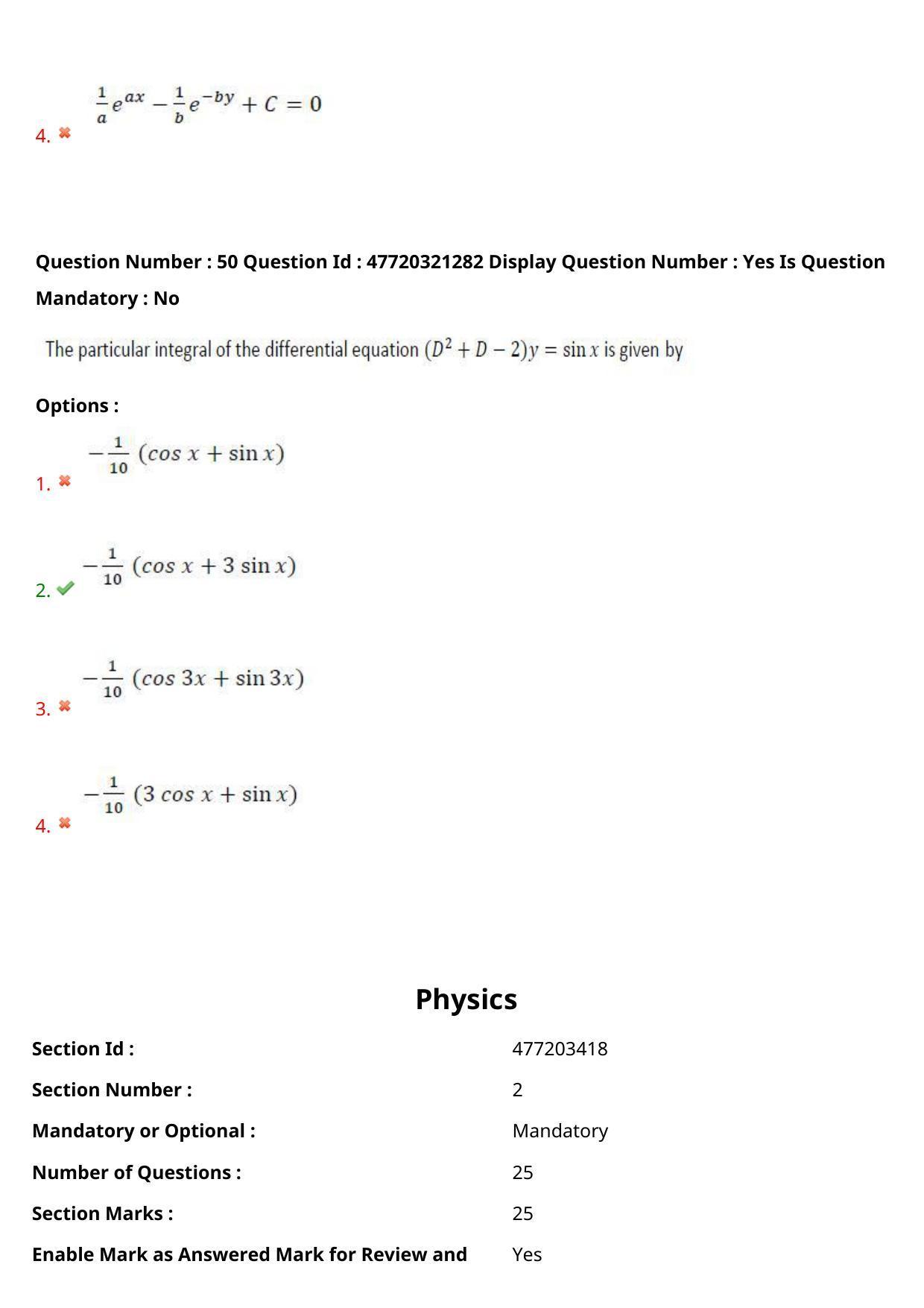 AP ECET 2021 - Metallurgical Engineering Question Paper With Preliminary Keys Shift2 - Page 28