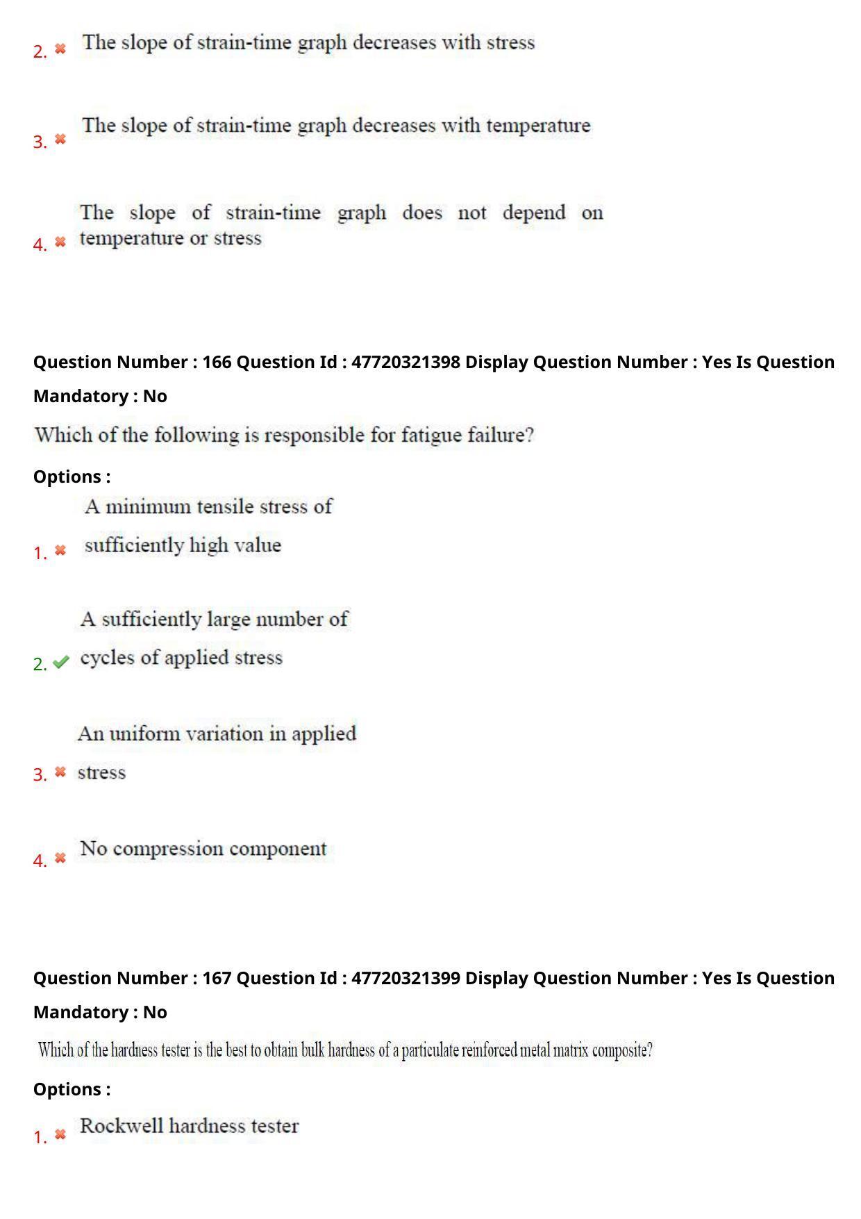AP ECET 2021 - Metallurgical Engineering Question Paper With Preliminary Keys Shift2 - Page 84