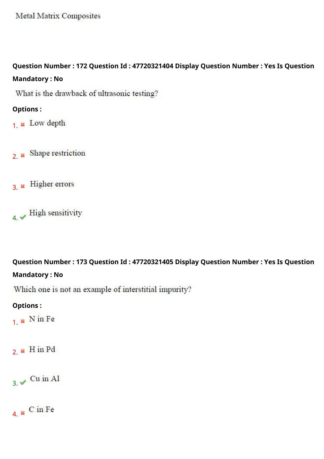 AP ECET 2021 - Metallurgical Engineering Question Paper With Preliminary Keys Shift2 - Page 87