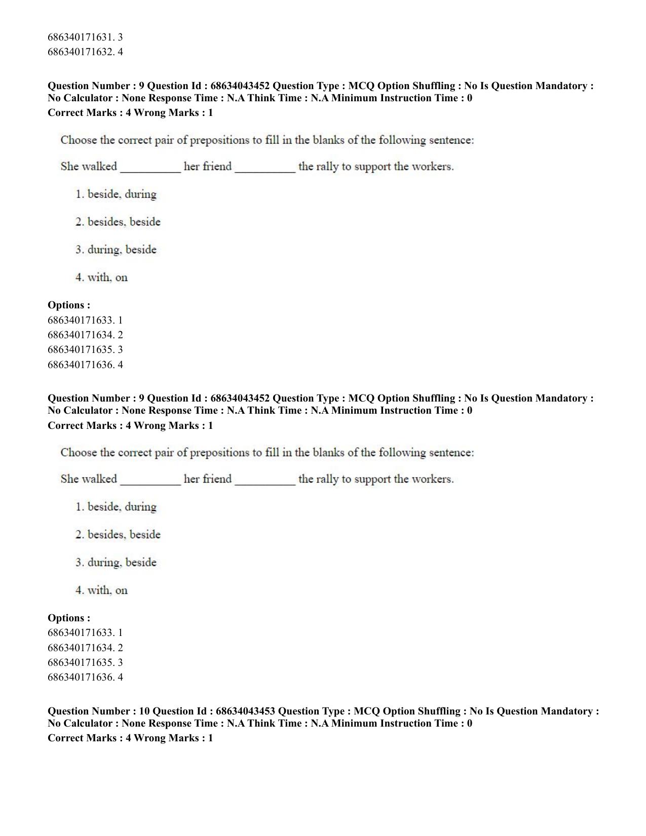 CUET PG 2023: SCQP25 – Plant Biotechnology (Eng)-Shift 3 (30-06-2023) Question Paper - Page 9