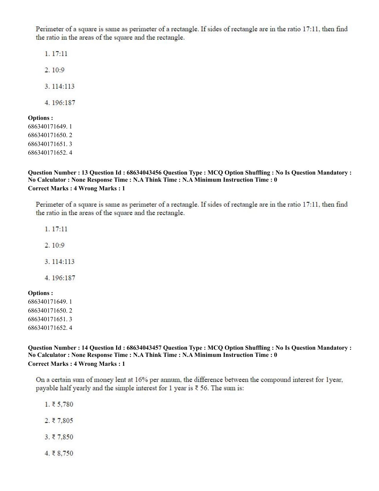 CUET PG 2023: SCQP25 – Plant Biotechnology (Eng)-Shift 3 (30-06-2023) Question Paper - Page 13