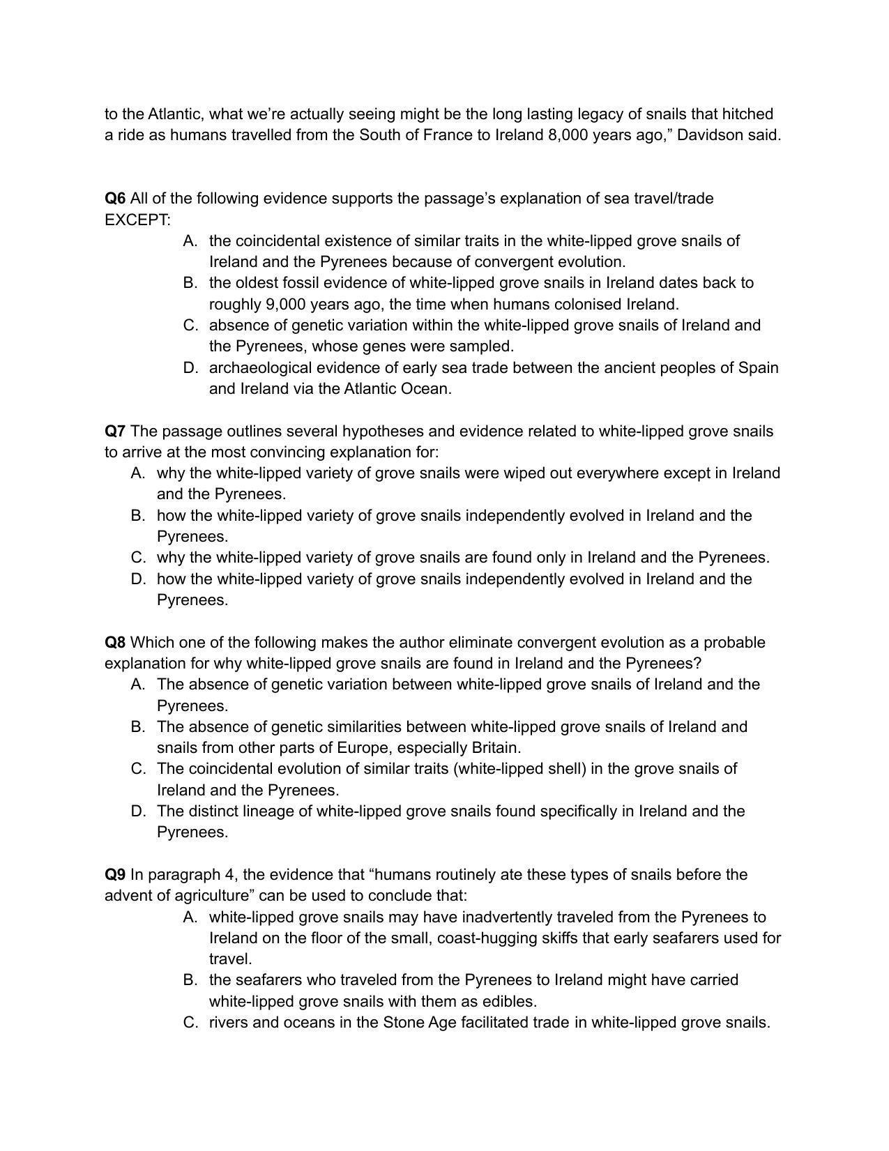 CAT 2018 CAT VARC Slot 2 Question Paper - Page 4