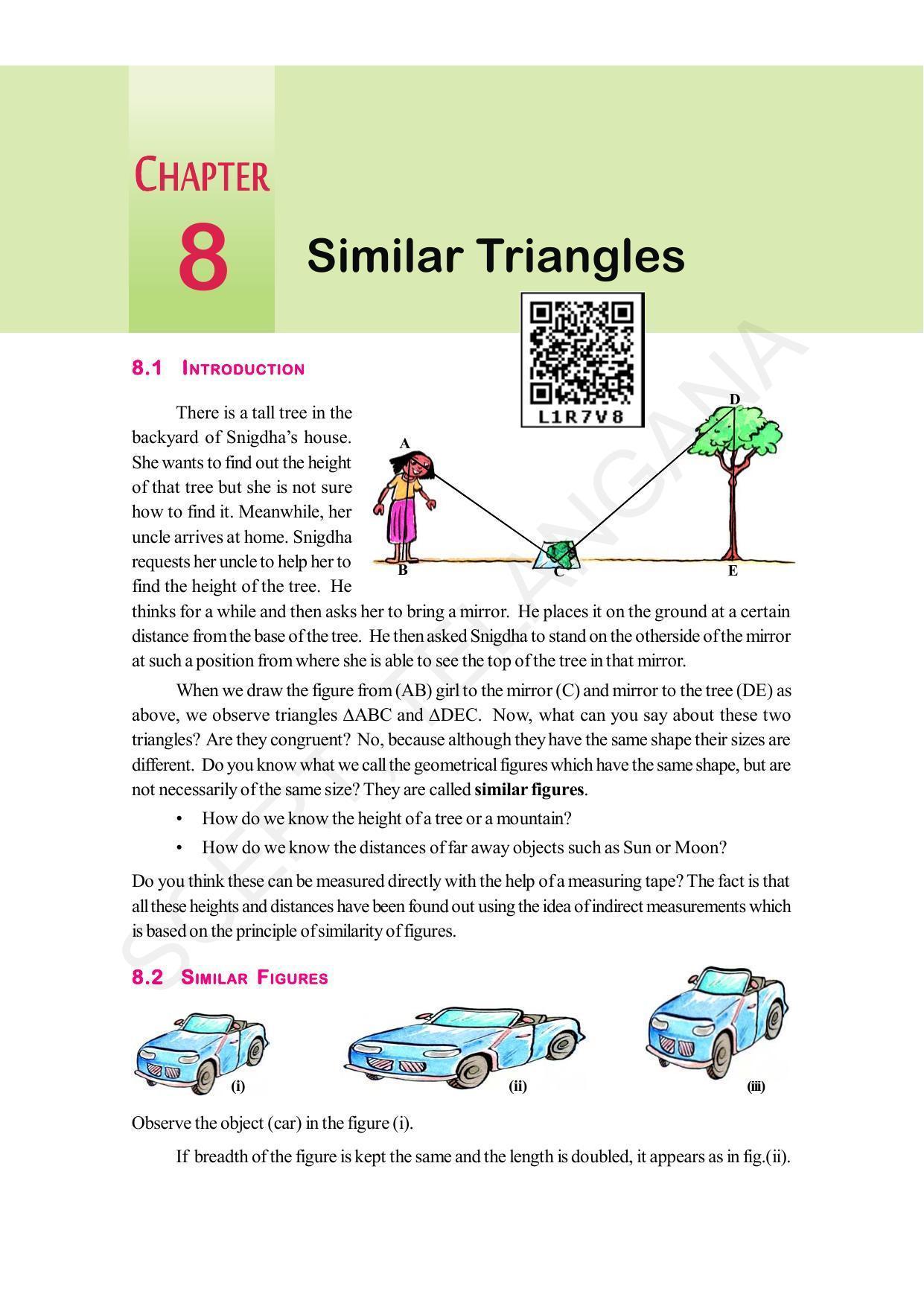 TS SCERT Class 10 Maths (English Medium) Text Book - Page 205