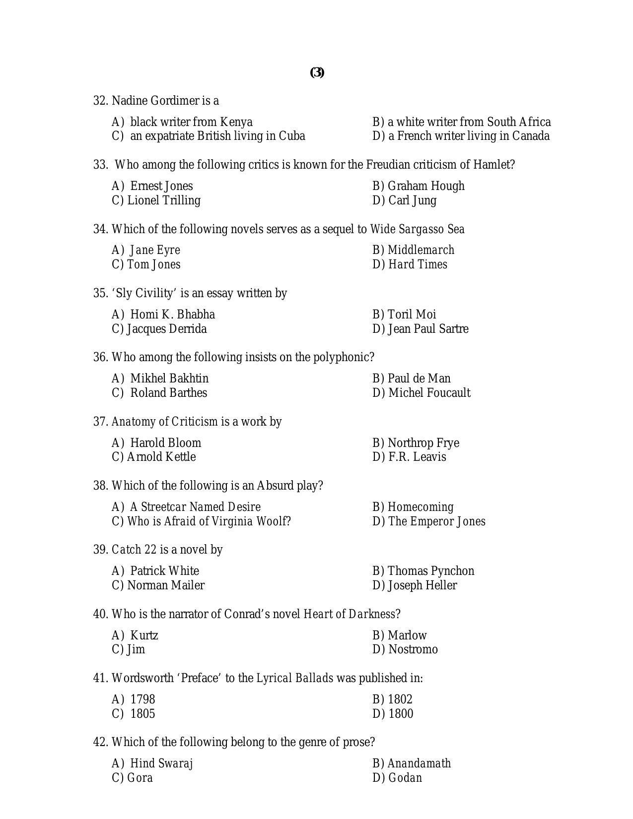 PU MPET Chinese 2016 Question Paper - Page 9