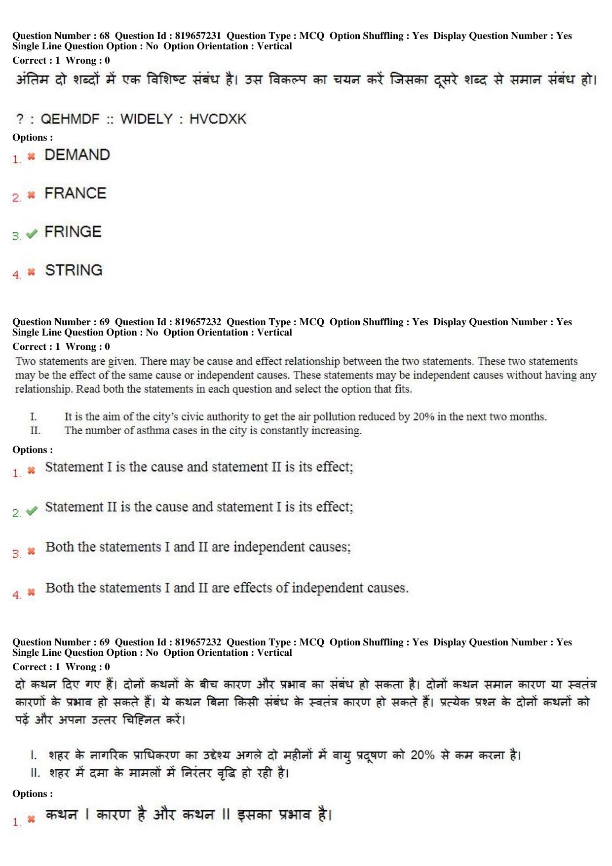 MP CPCT 18th June 2018 English Question Paper Shift 1 - Page 50