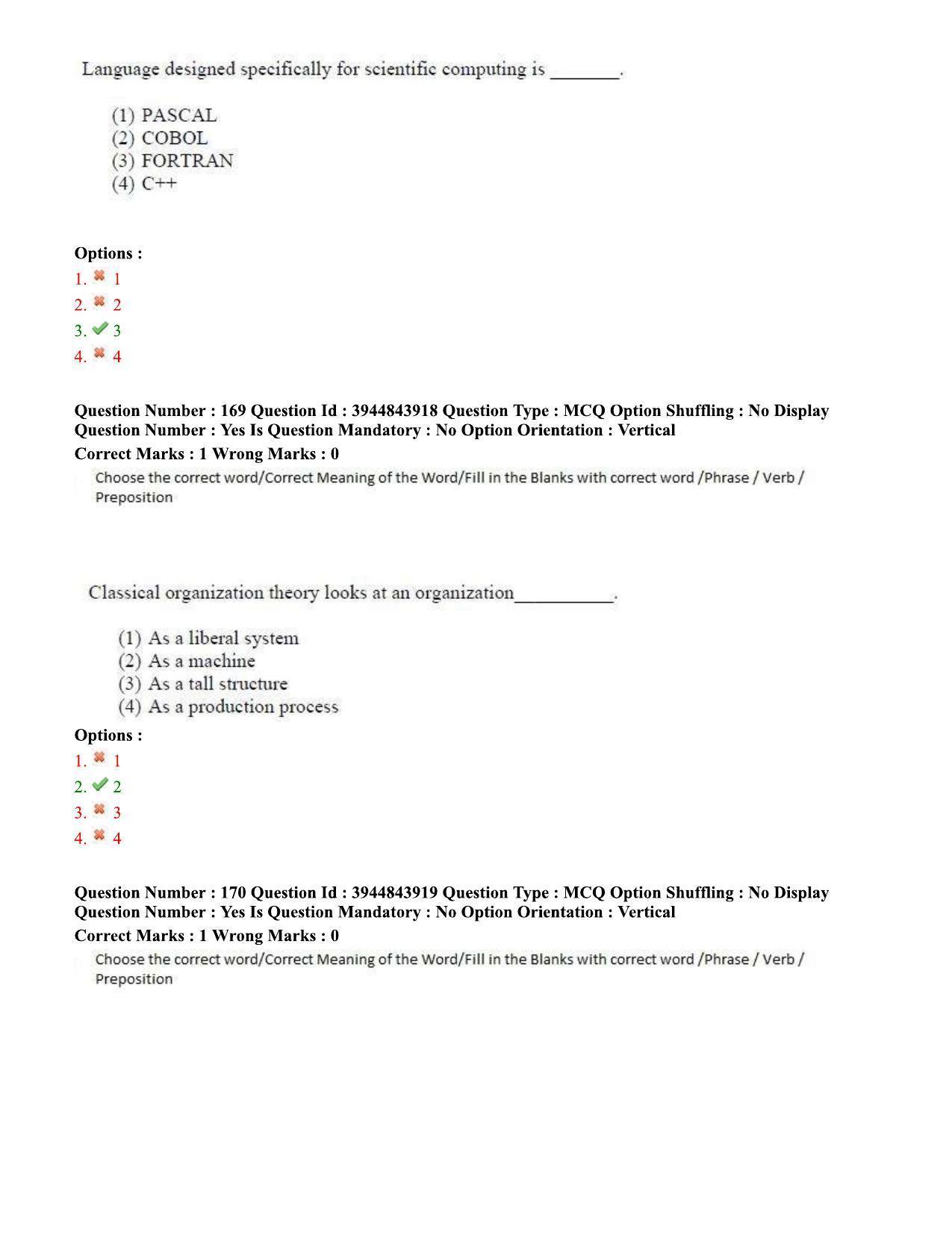 TS ICET 2020 Question Paper 1 - Oct 1, 2020 - Page 126