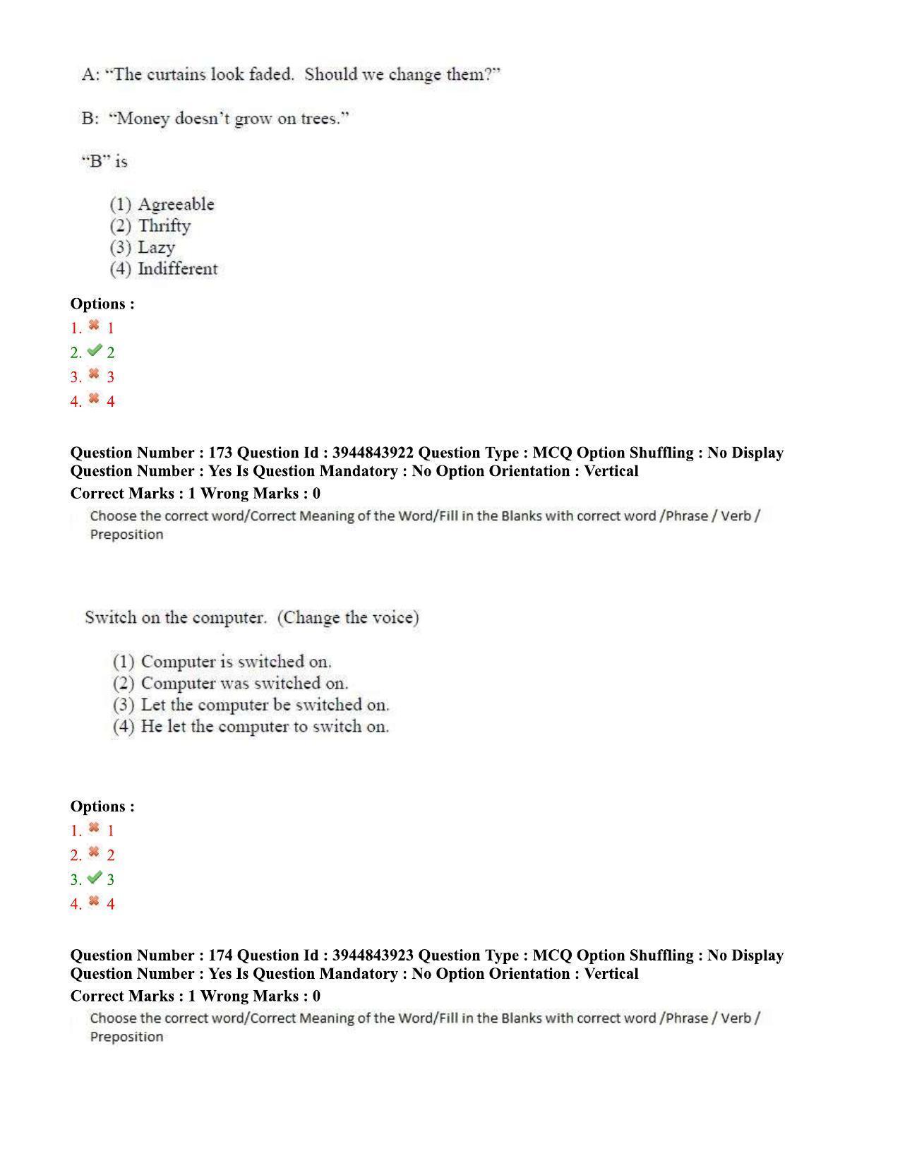 TS ICET 2020 Question Paper 1 - Oct 1, 2020	 - Page 128