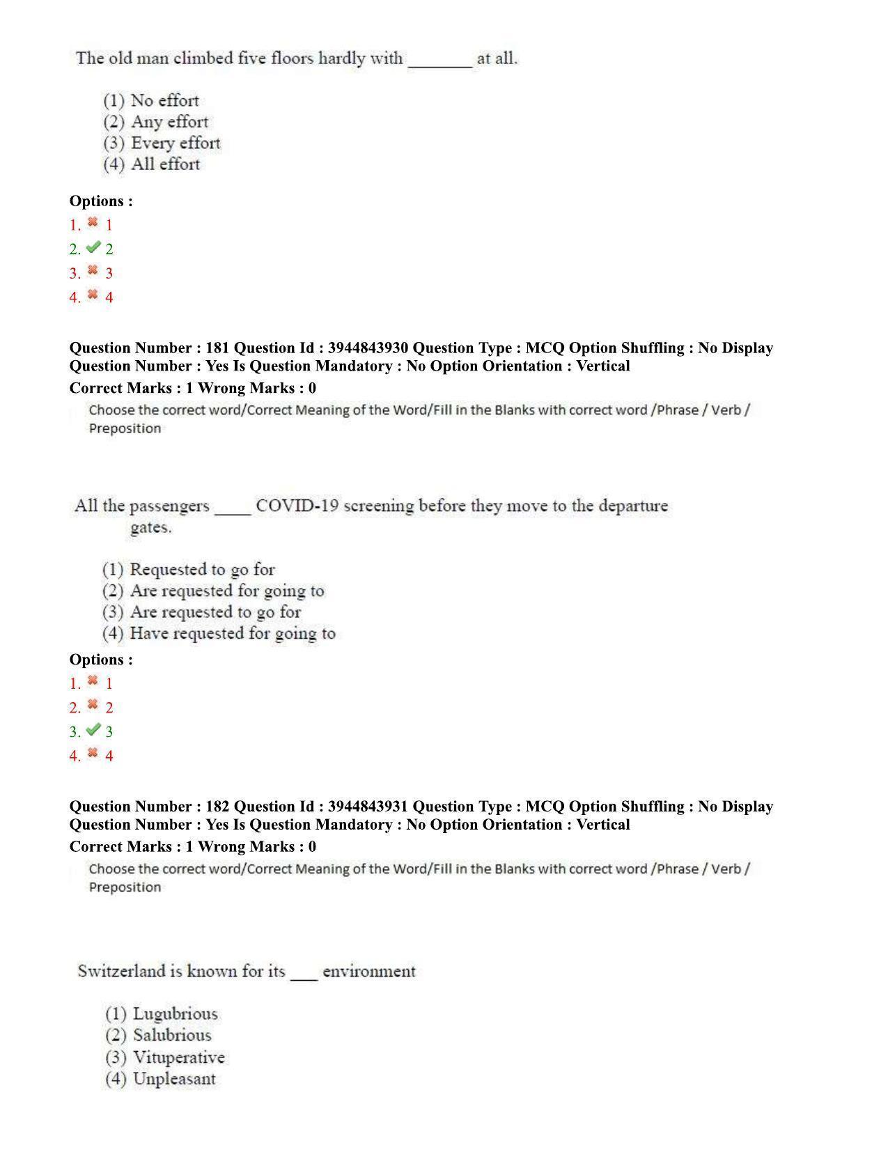 TS ICET 2020 Question Paper 1 - Oct 1, 2020 - Page 132