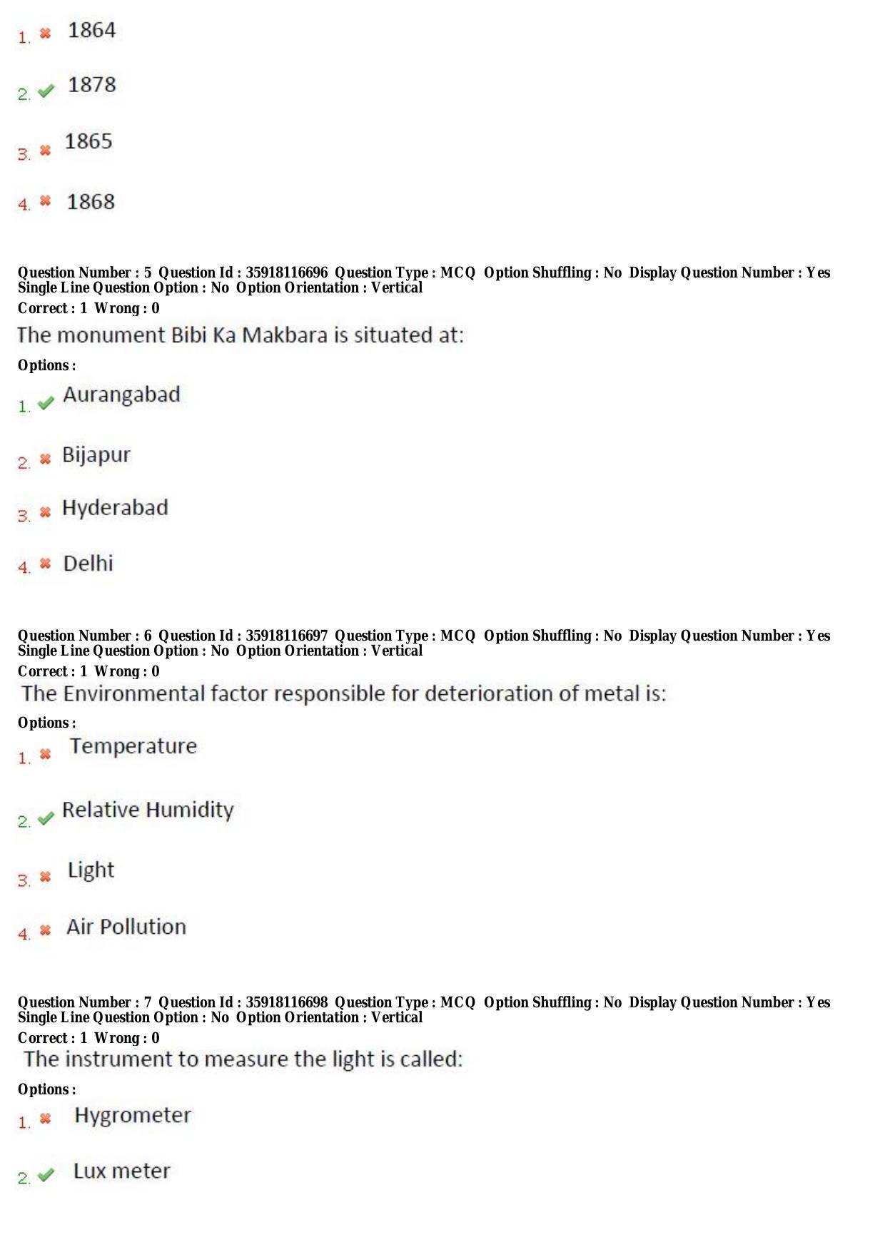 TS CPGET 2018 PGD in Museology (Shift 3) Question Paper with Answer Key - Page 3