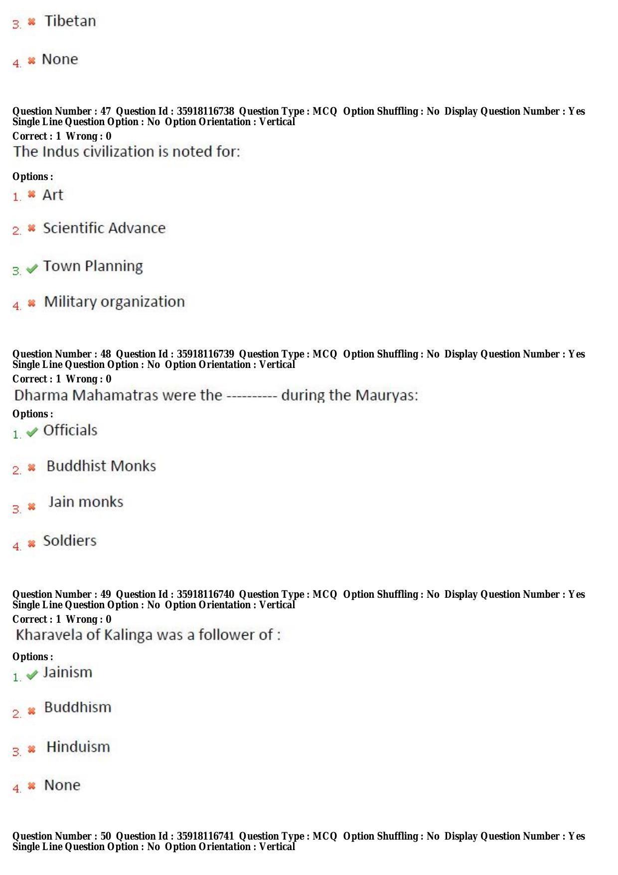 TS CPGET 2018 PGD in Museology (Shift 3) Question Paper with Answer Key - Page 16