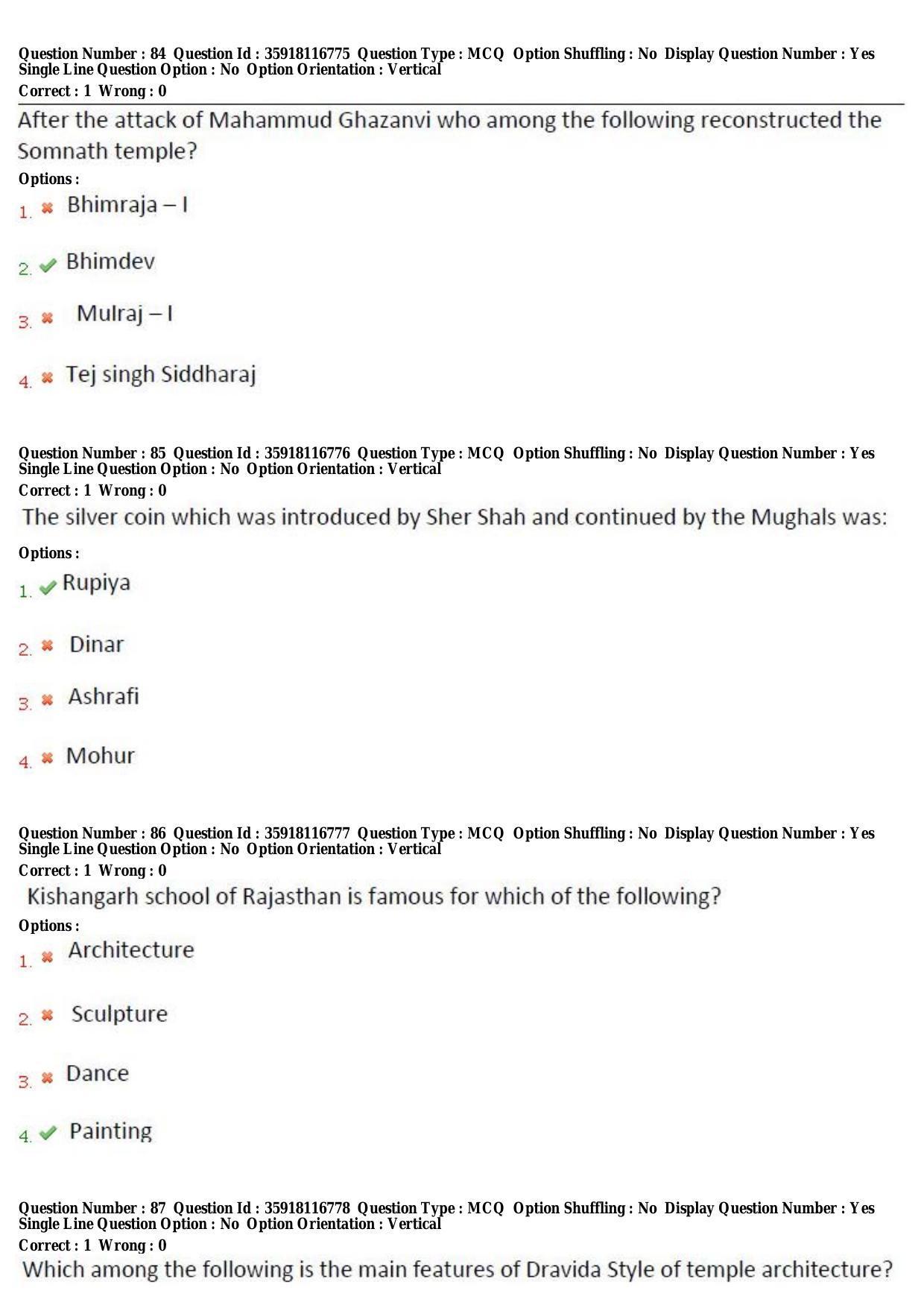 TS CPGET 2018 PGD in Museology (Shift 3) Question Paper with Answer Key - Page 27