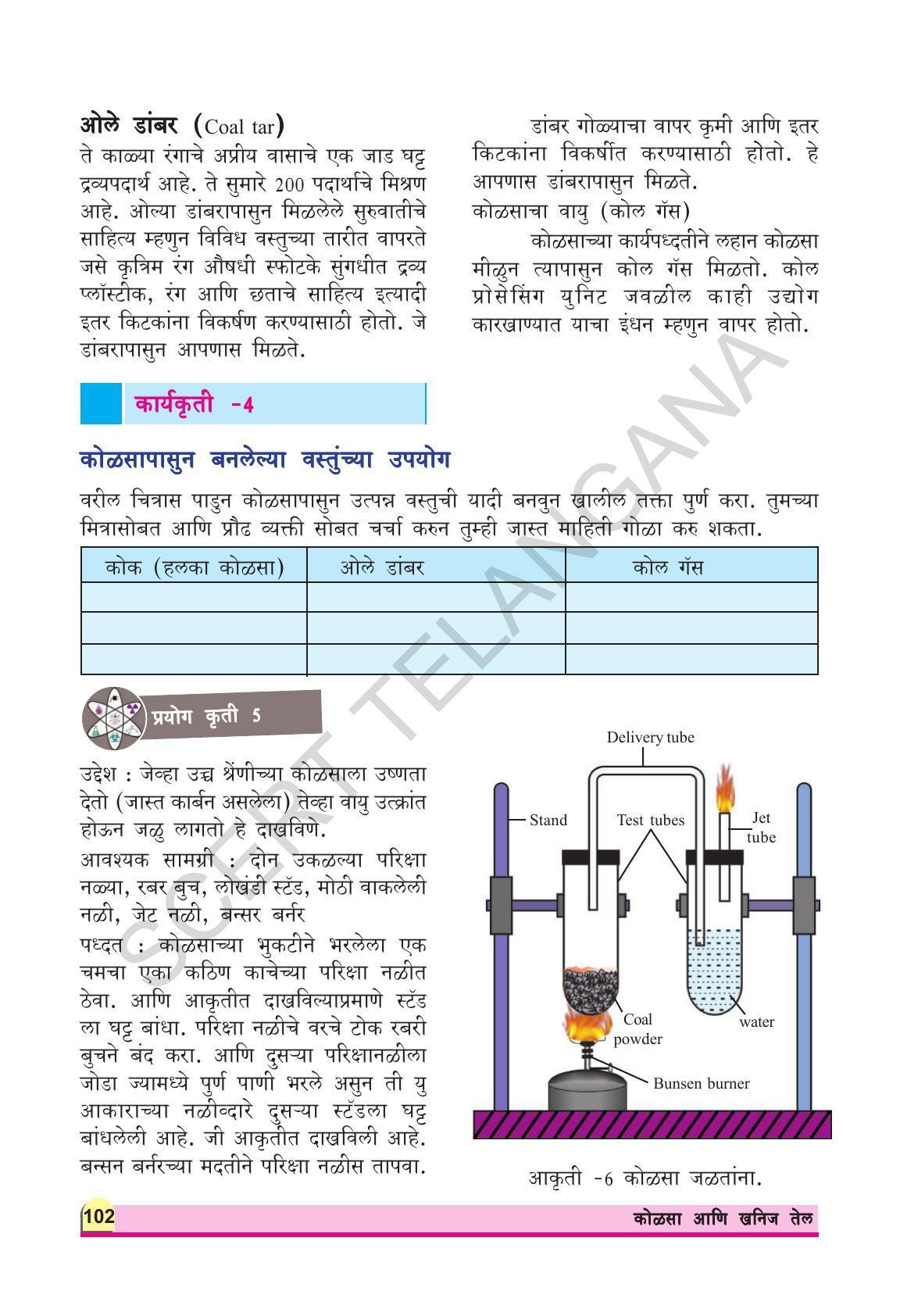 TS SCERT Class 8 Physical Science (Marathi Medium) Text Book - Page 114