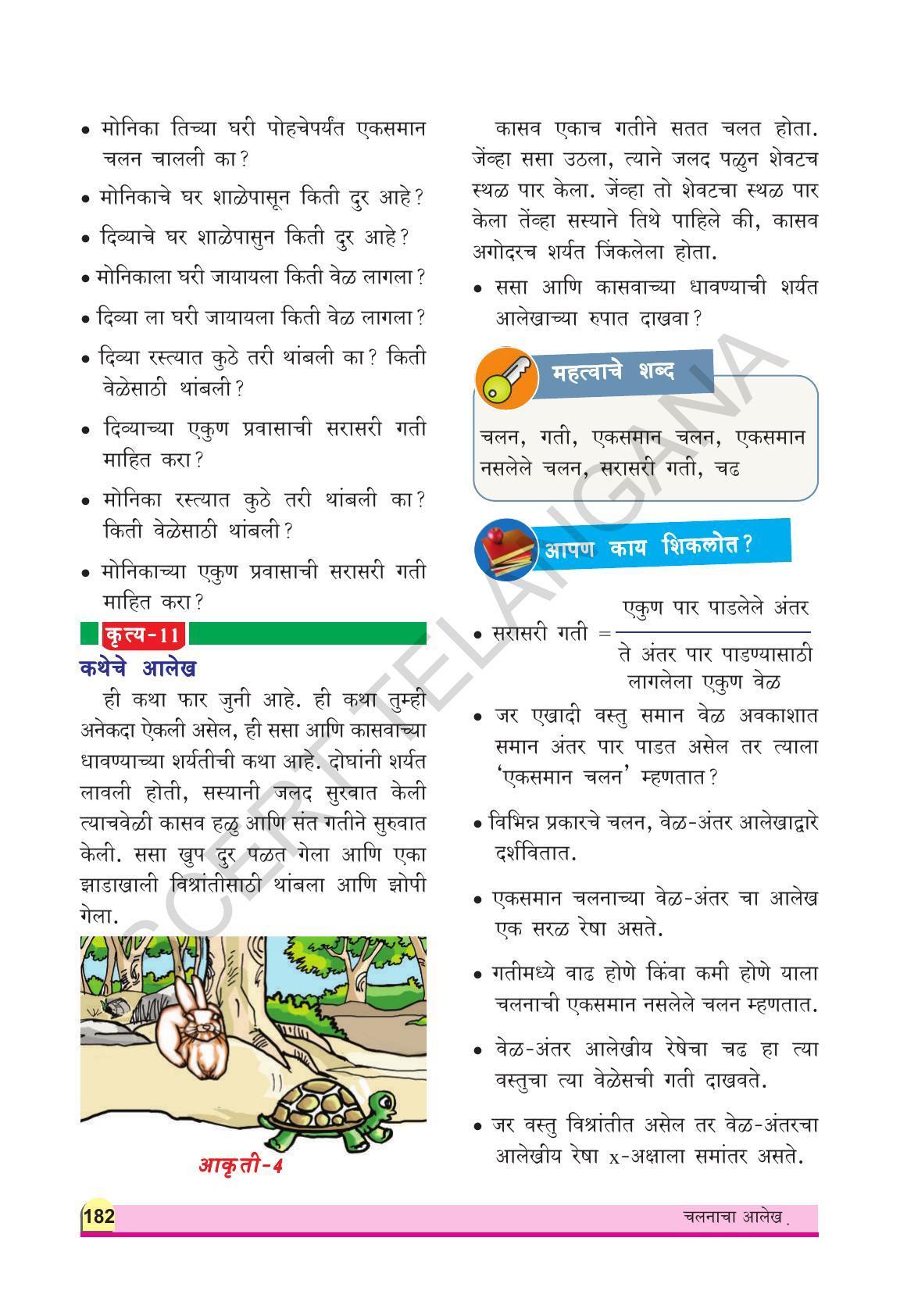 TS SCERT Class 8 Physical Science (Marathi Medium) Text Book - Page 196