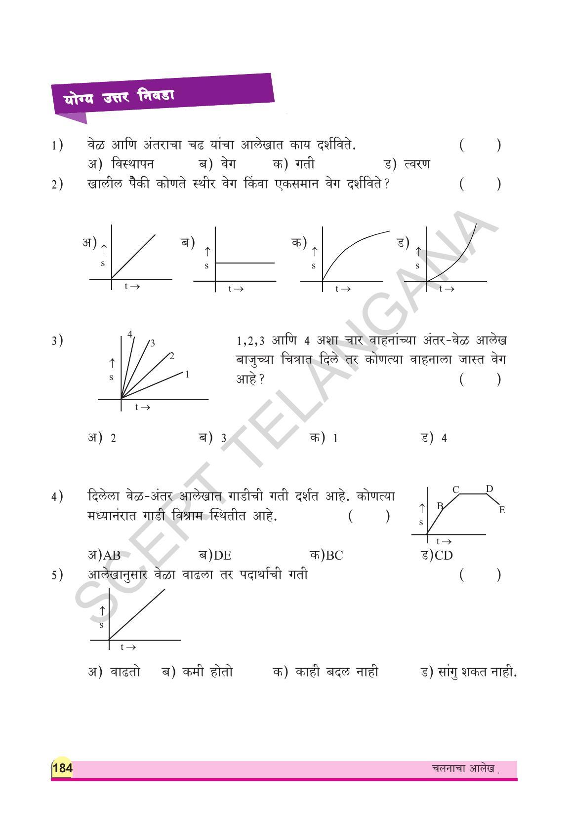 TS SCERT Class 8 Physical Science (Marathi Medium) Text Book - Page 198