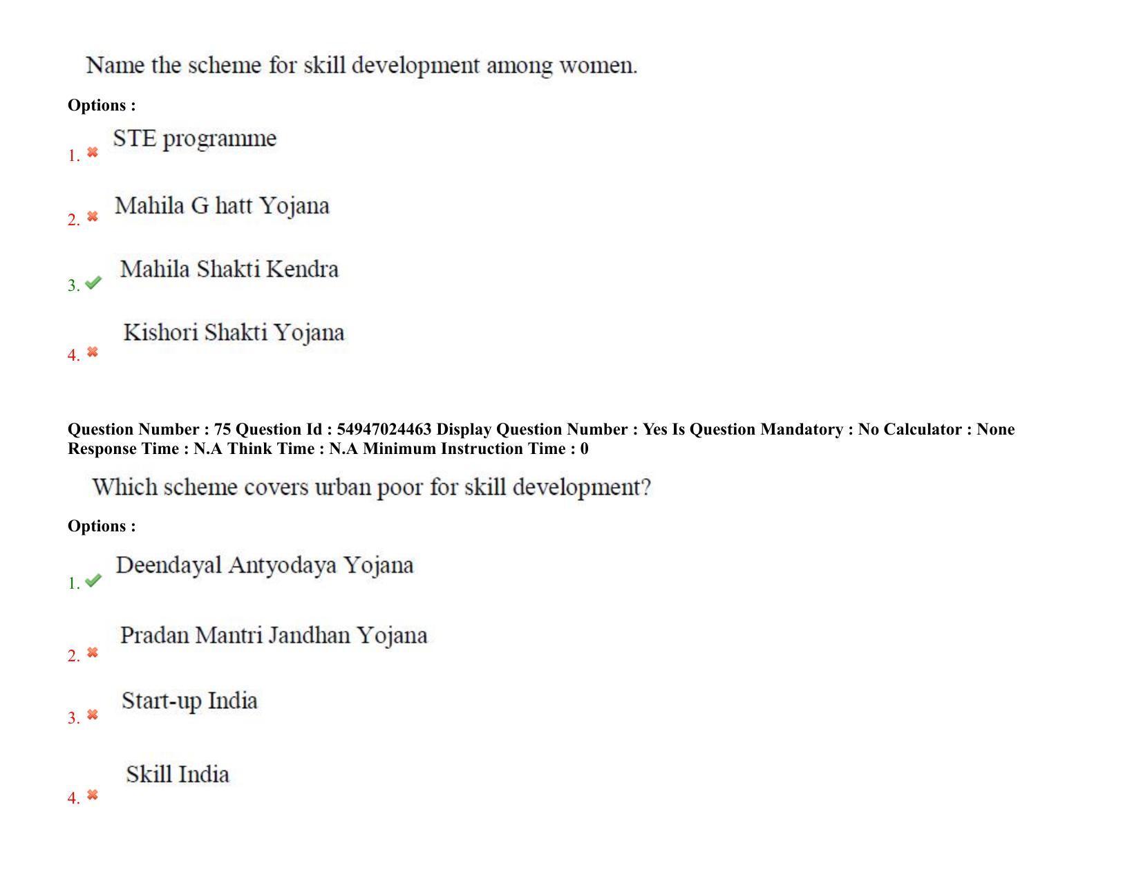 AP RCET 2022: Dr. Ambedkar Studies -  18-10-2022 (Tuesday) Session-I: Question Paper With keys - Page 58