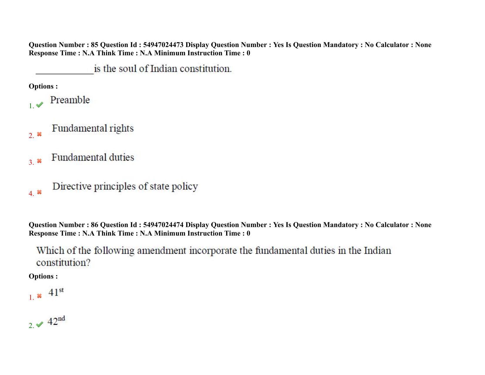 AP RCET 2022: Dr. Ambedkar Studies -  18-10-2022 (Tuesday) Session-I: Question Paper With keys - Page 64