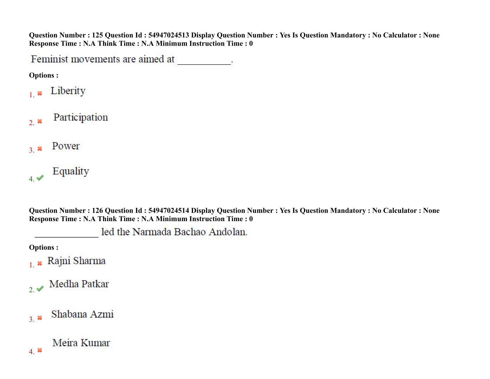 AP RCET 2022: Dr. Ambedkar Studies -  18-10-2022 (Tuesday) Session-I: Question Paper With keys - Page 86