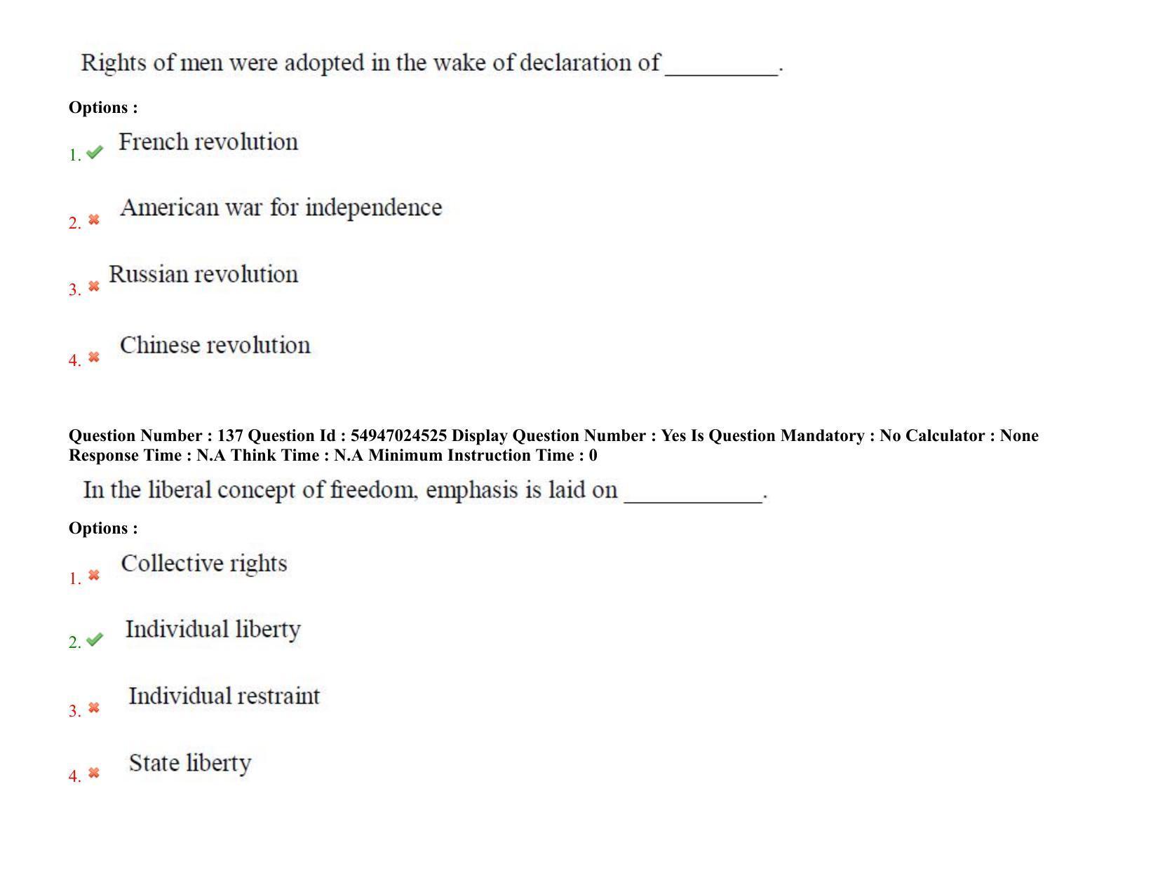 AP RCET 2022: Dr. Ambedkar Studies -  18-10-2022 (Tuesday) Session-I: Question Paper With keys - Page 92