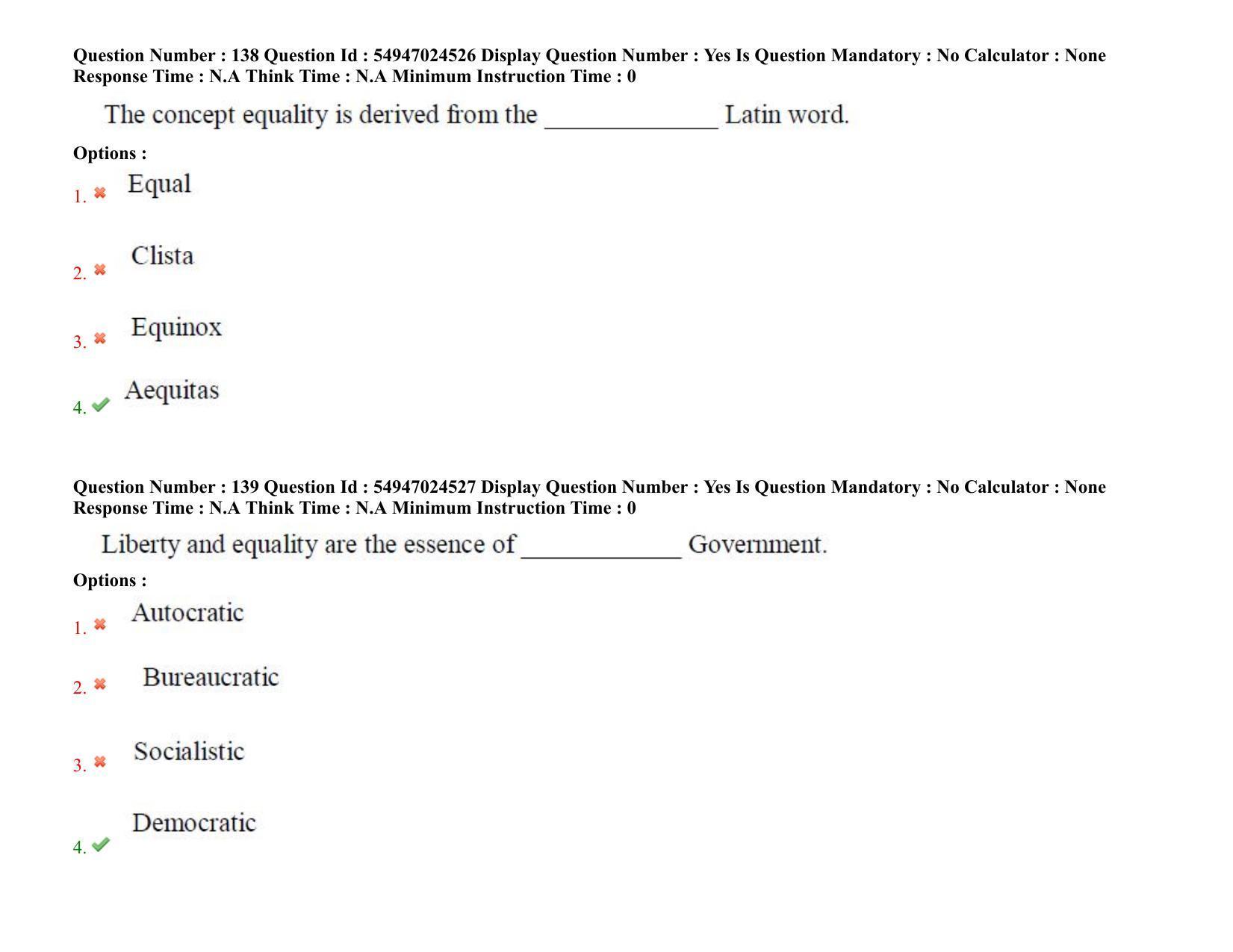 AP RCET 2022: Dr. Ambedkar Studies -  18-10-2022 (Tuesday) Session-I: Question Paper With keys - Page 93