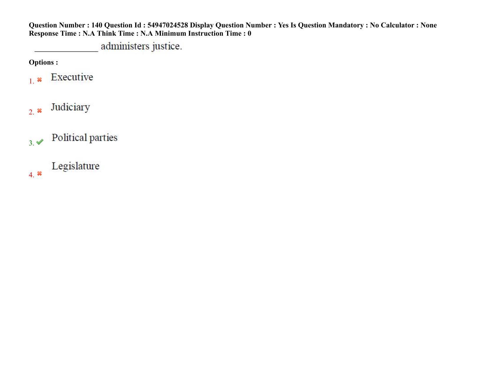 AP RCET 2022: Dr. Ambedkar Studies -  18-10-2022 (Tuesday) Session-I: Question Paper With keys - Page 94