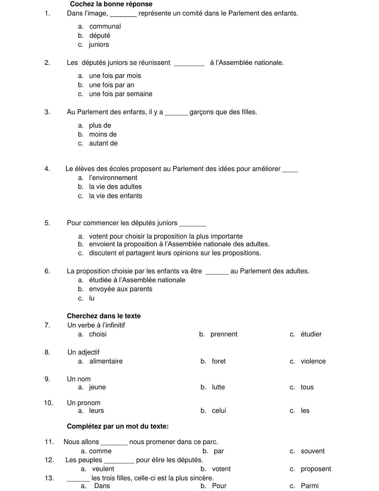CBSE Class 12th French Sample Question Paper 2021-22 - Page 2