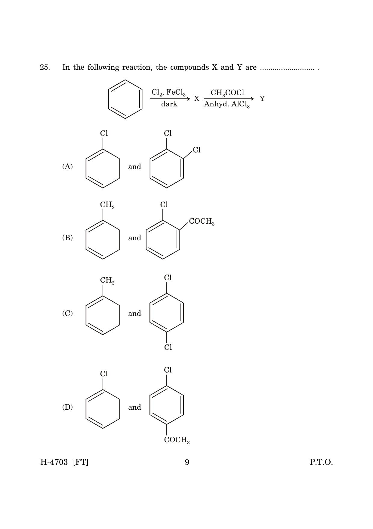 Goa Board Class 12 Chemistry (November 2022) Question Paper - Page 9
