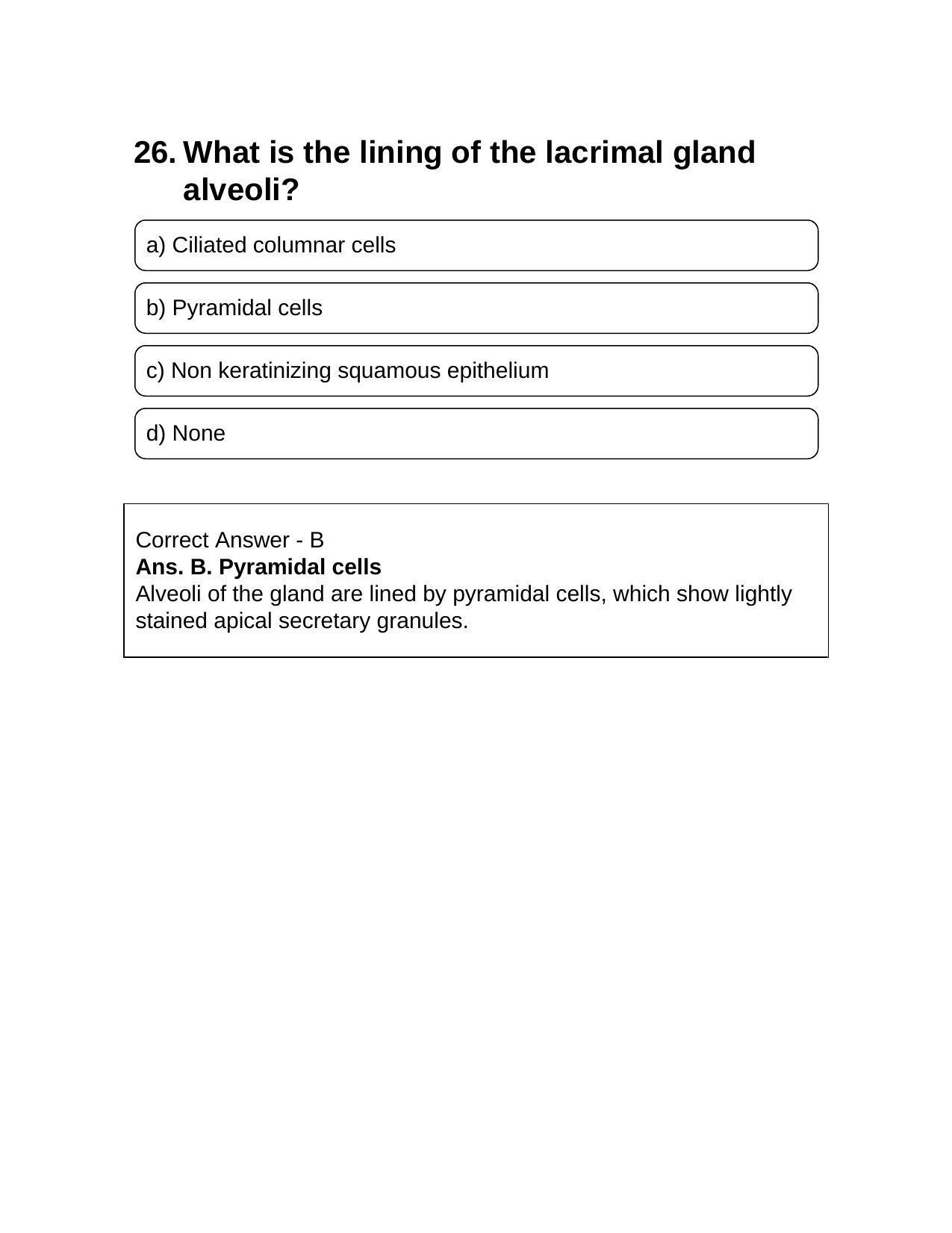NEET PG 2016 Question Paper - Page 27