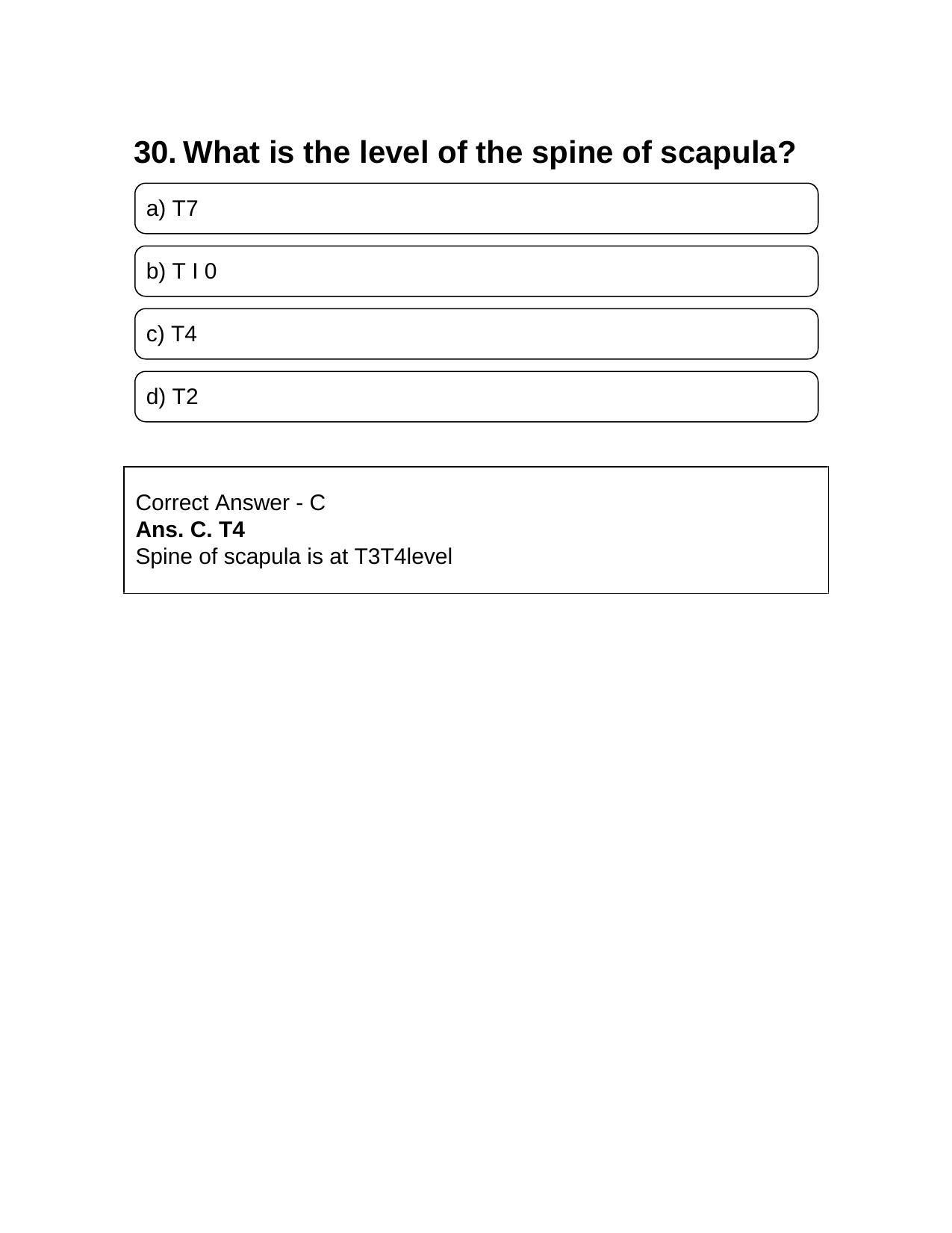 NEET PG 2016 Question Paper - Page 31