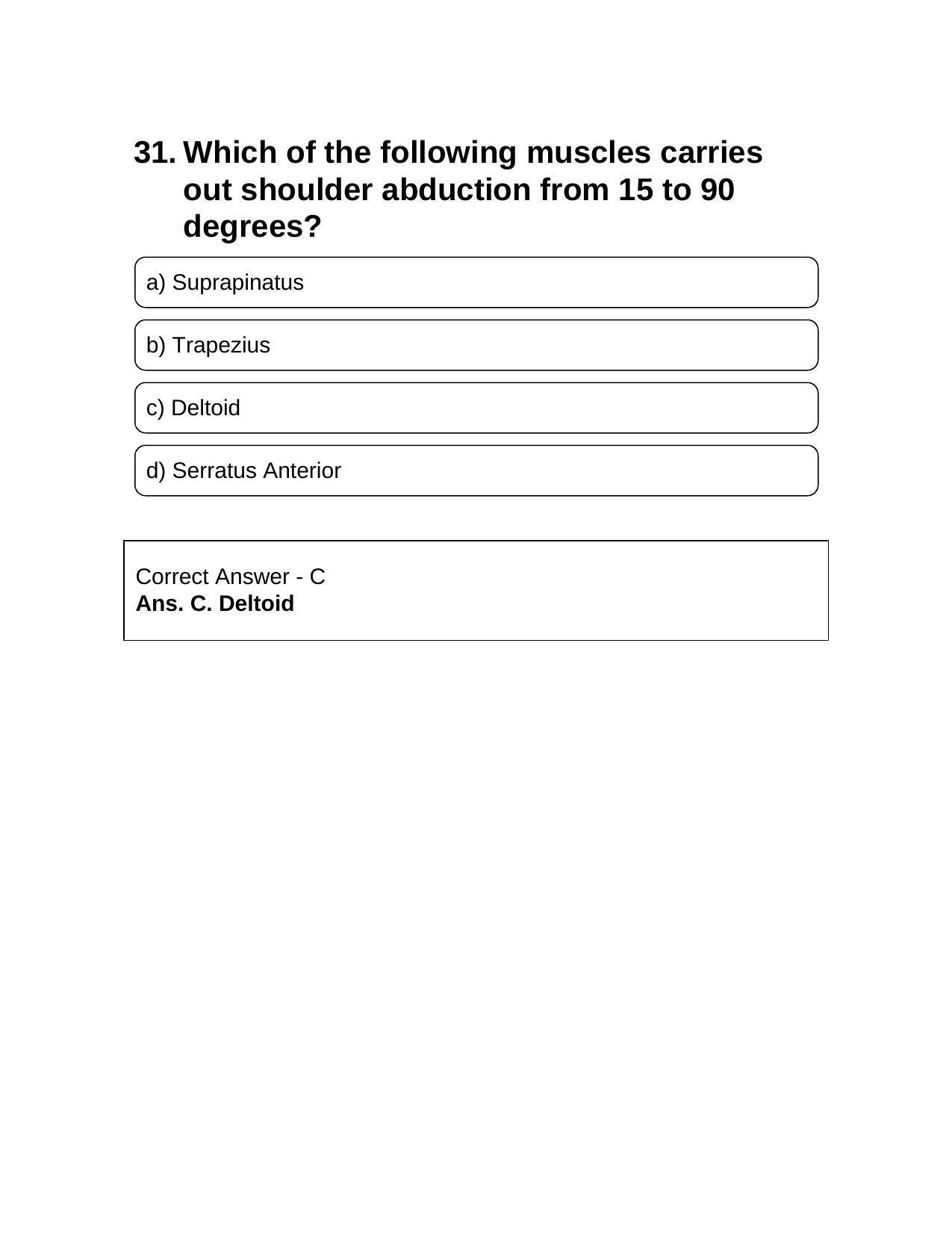 NEET PG 2016 Question Paper - Page 32