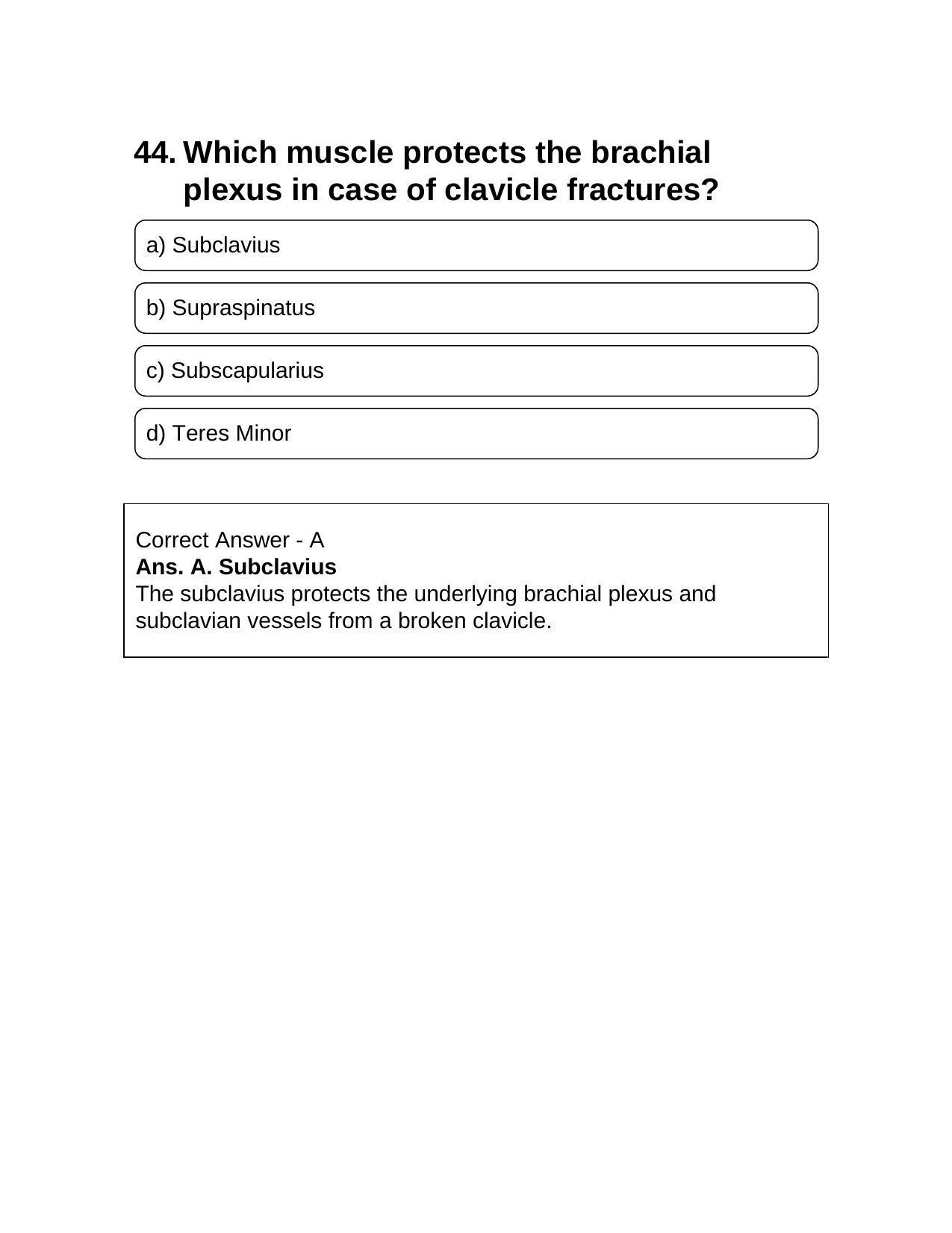 NEET PG 2016 Question Paper - Page 46