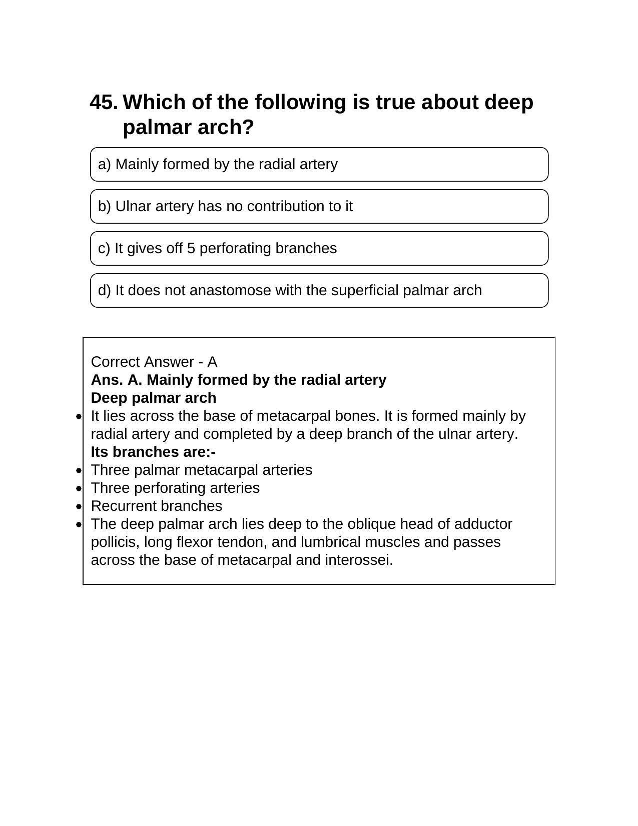 NEET PG 2016 Question Paper - Page 47