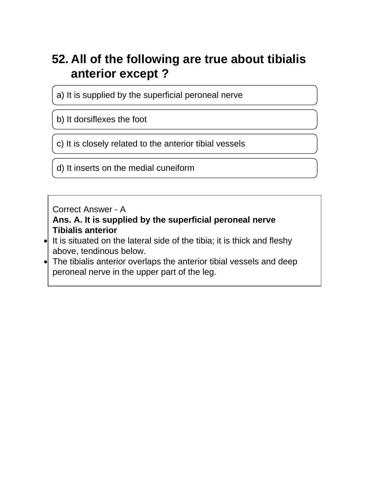 NEET PG 2016 Question Paper - Page 55