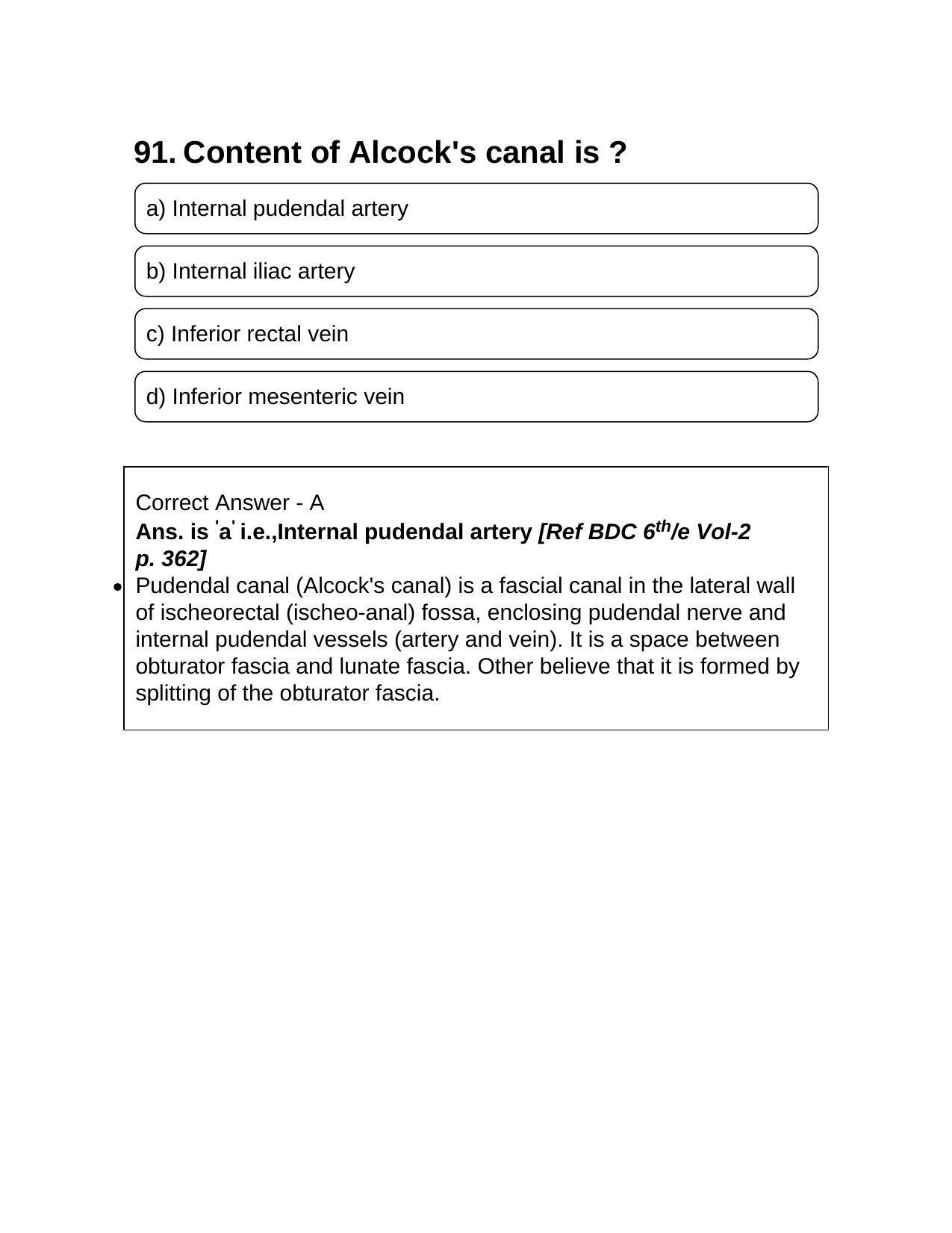 NEET PG 2016 Question Paper - Page 95