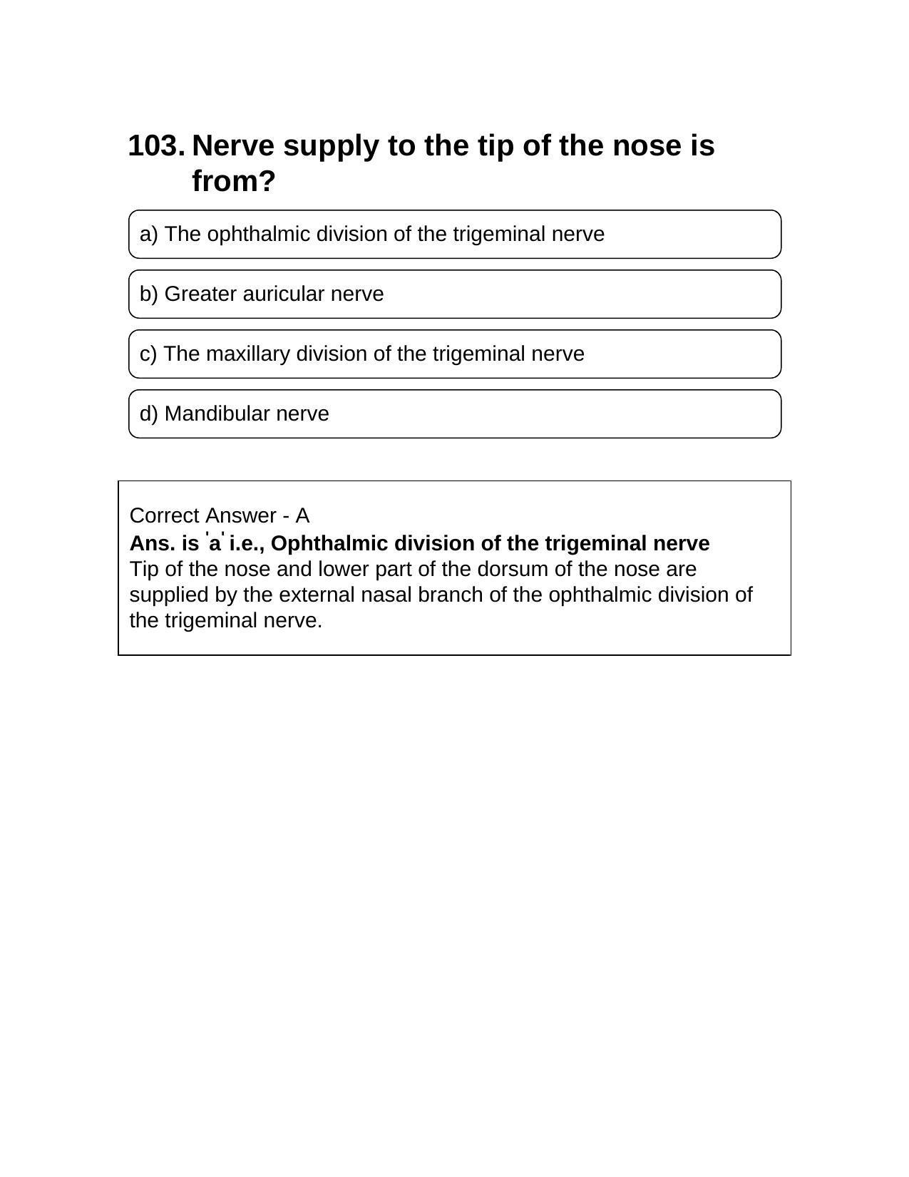 NEET PG 2016 Question Paper - Page 108