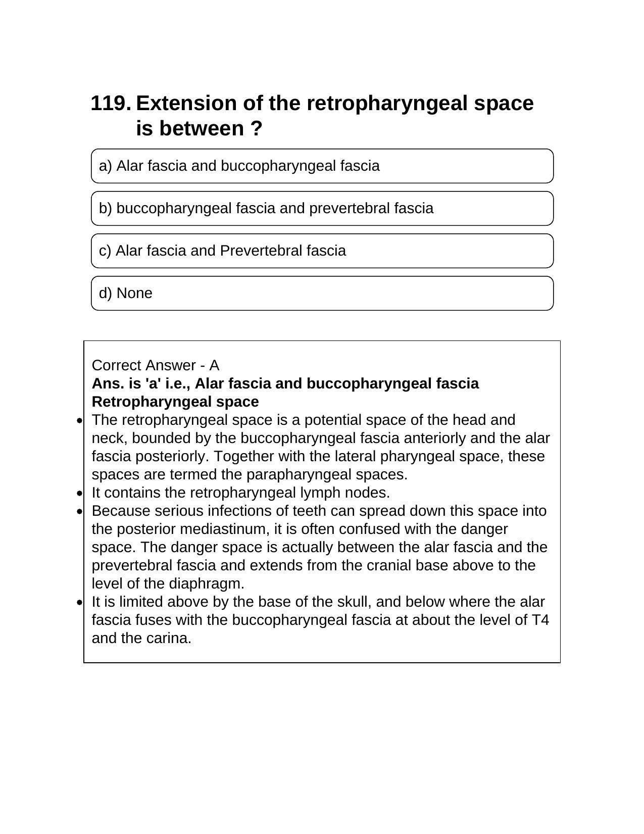 NEET PG 2016 Question Paper - Page 124