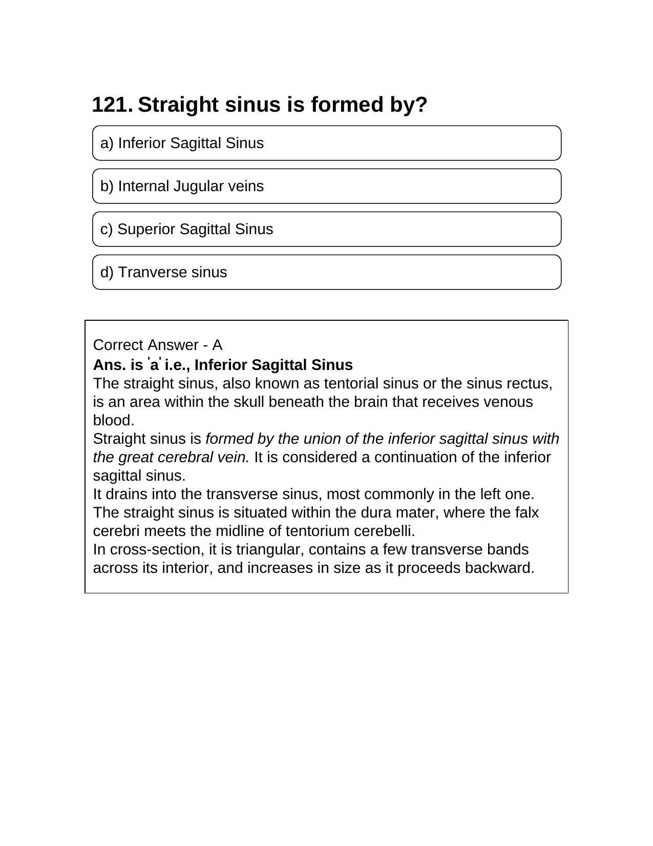 NEET PG 2016 Question Paper - Page 126
