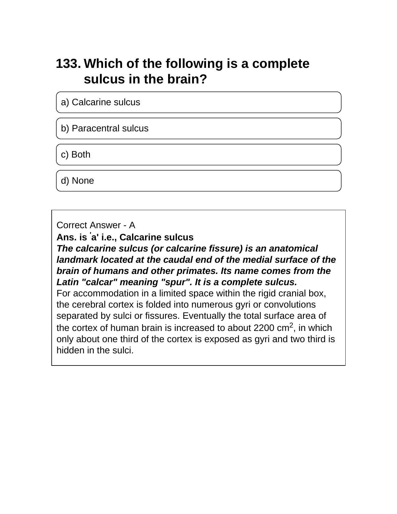NEET PG 2016 Question Paper - Page 140
