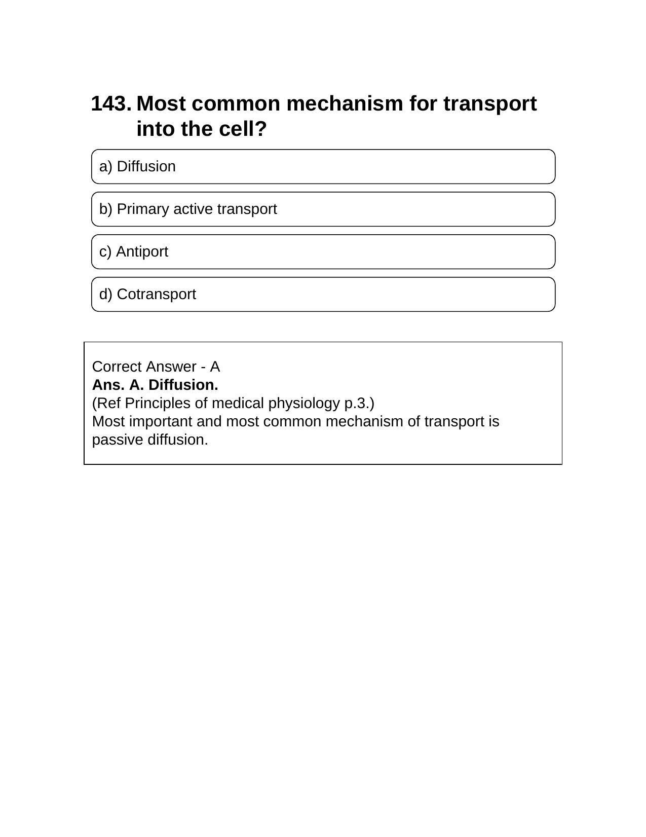 NEET PG 2016 Question Paper - Page 150