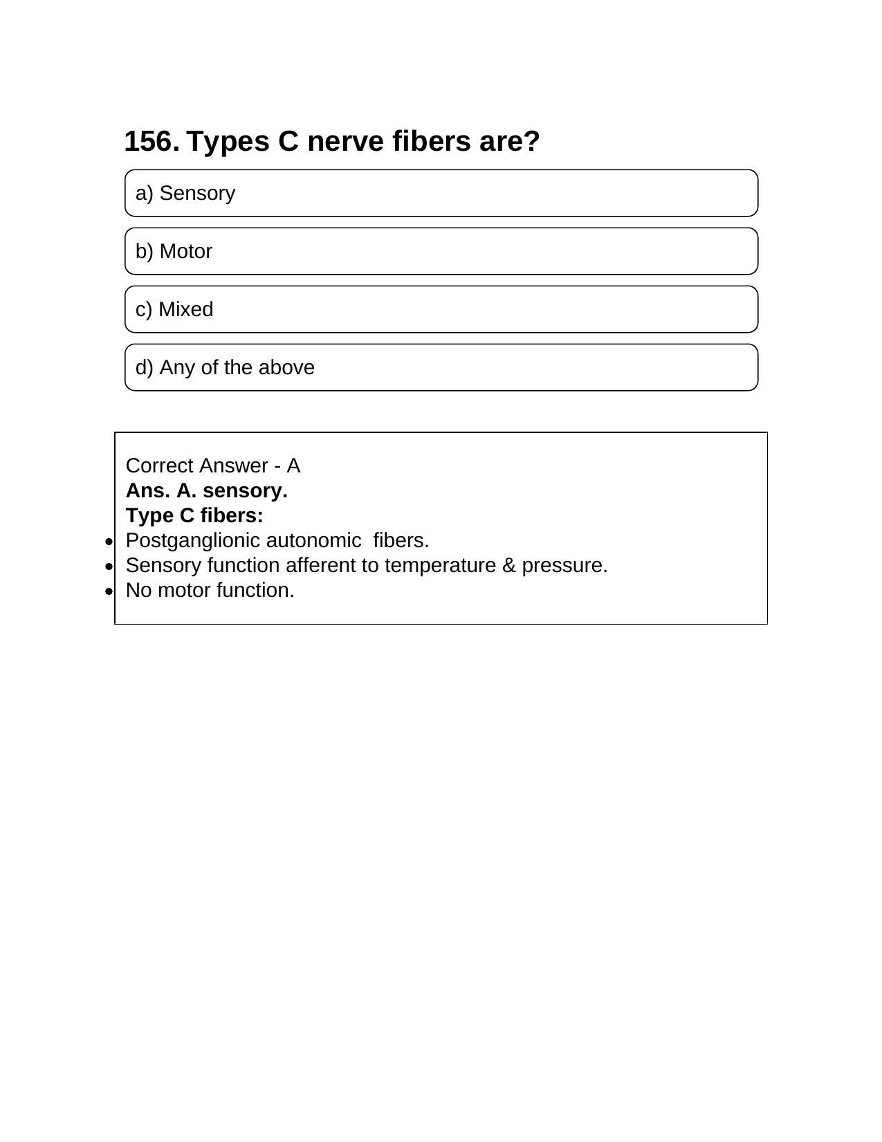 NEET PG 2016 Question Paper - Page 164