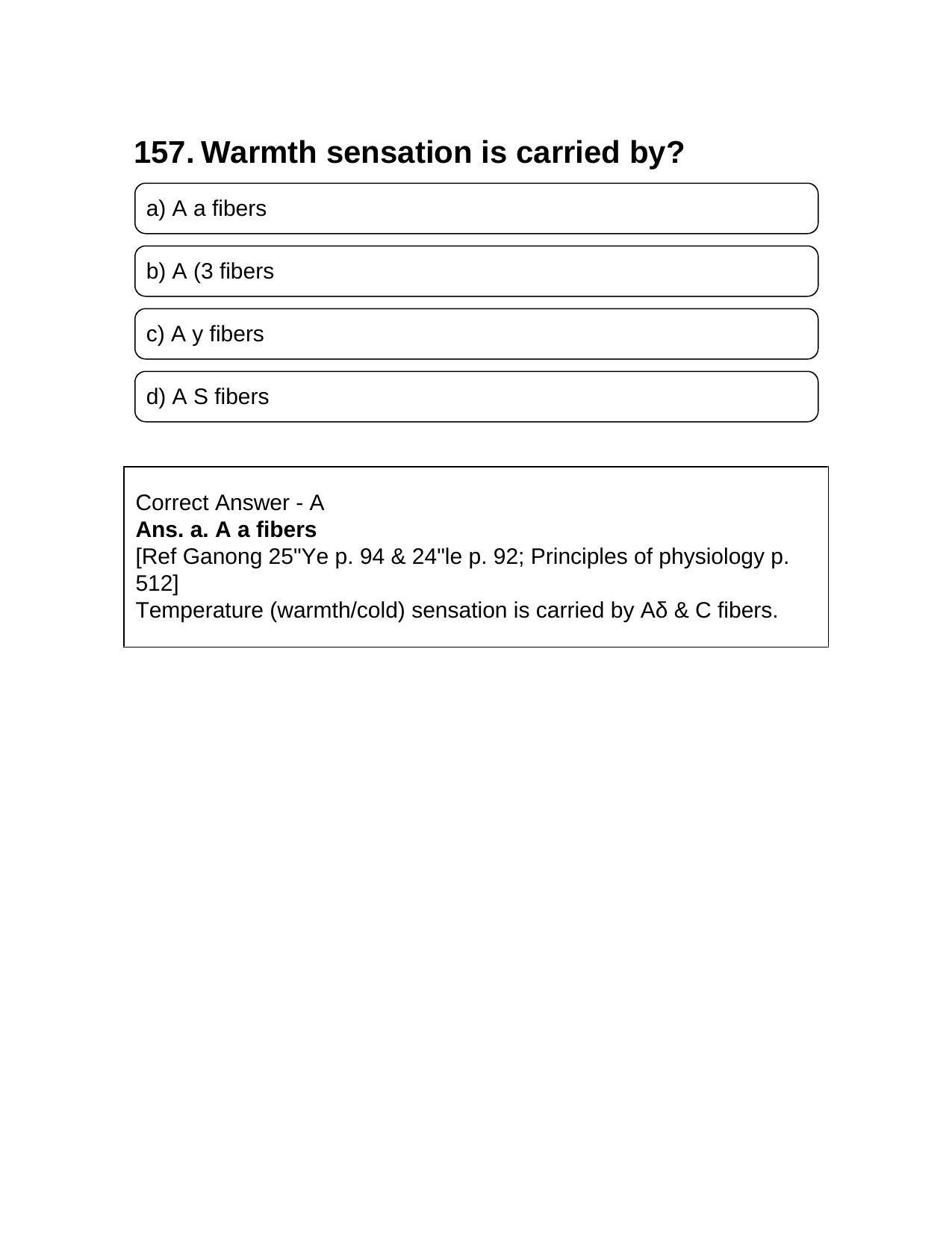 NEET PG 2016 Question Paper - Page 165