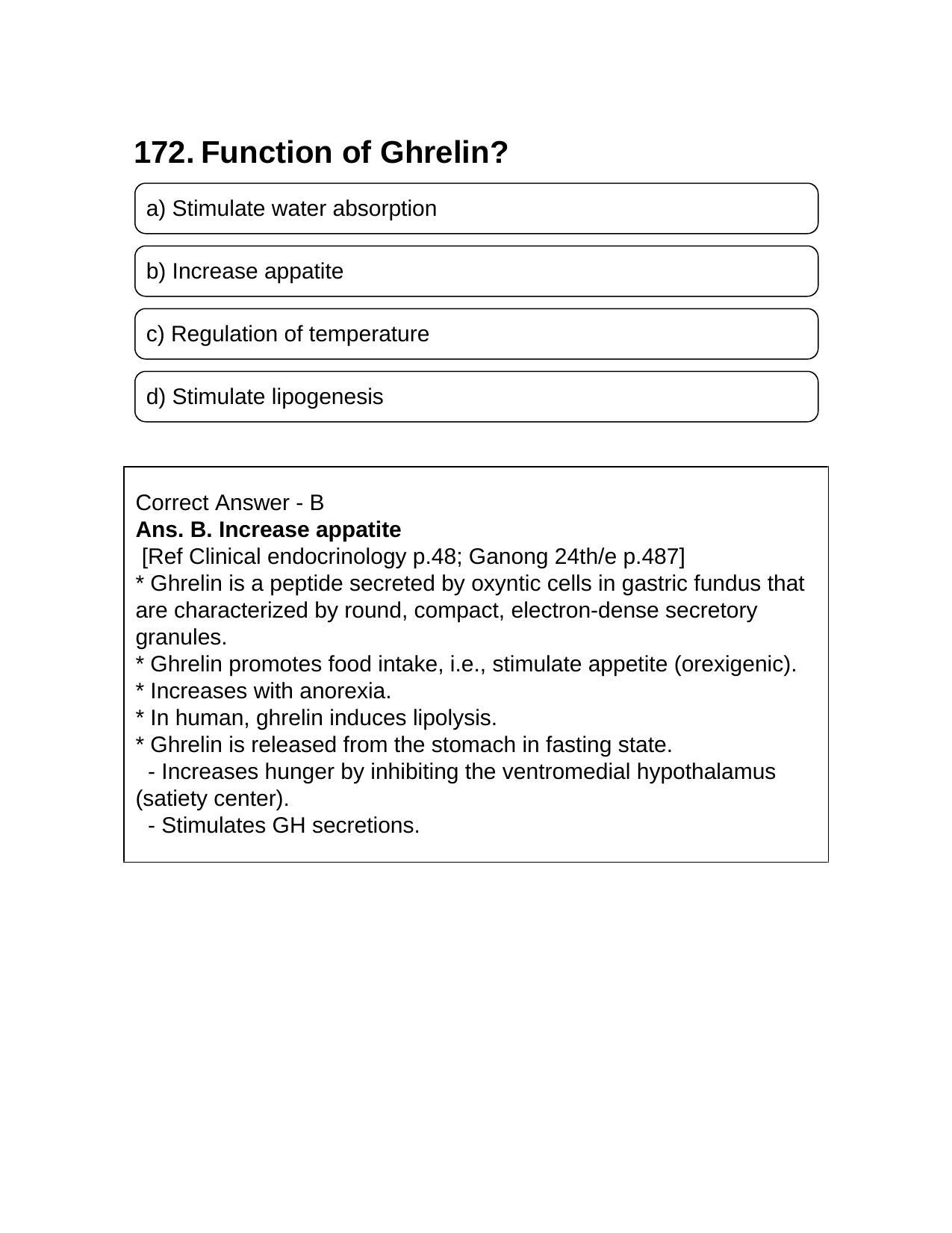 NEET PG 2016 Question Paper - Page 182