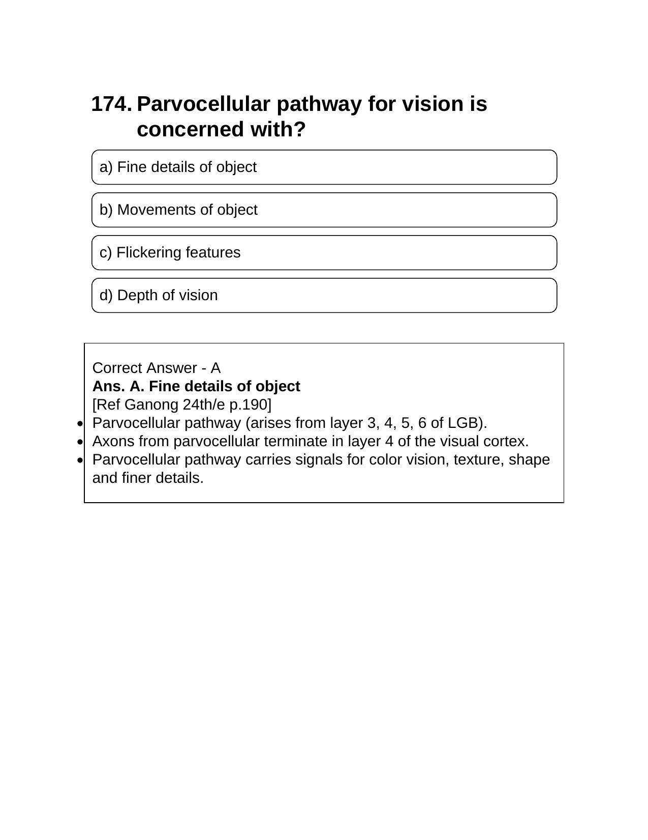 NEET PG 2016 Question Paper - Page 184