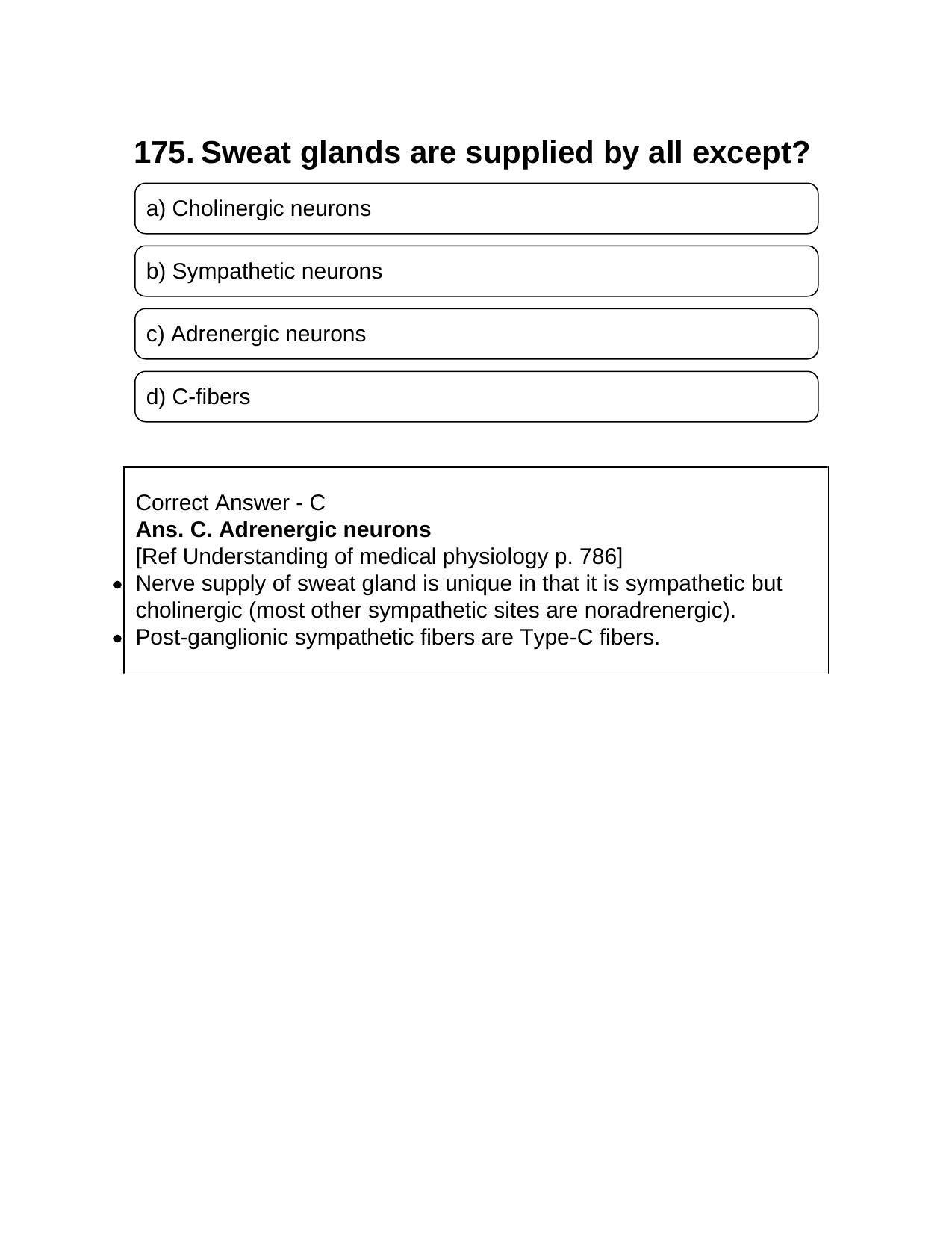 NEET PG 2016 Question Paper - Page 185