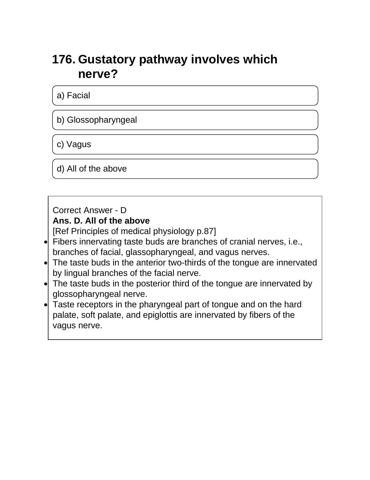 NEET PG 2016 Question Paper - Page 186