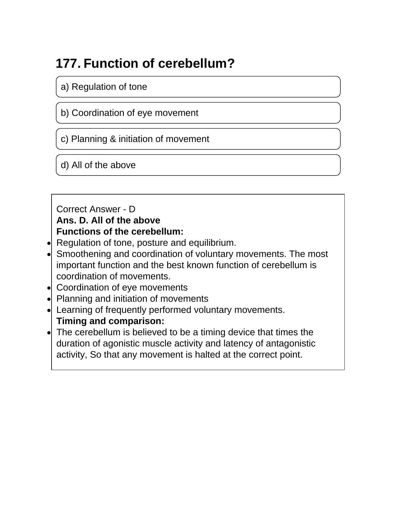 NEET PG 2016 Question Paper - Page 187