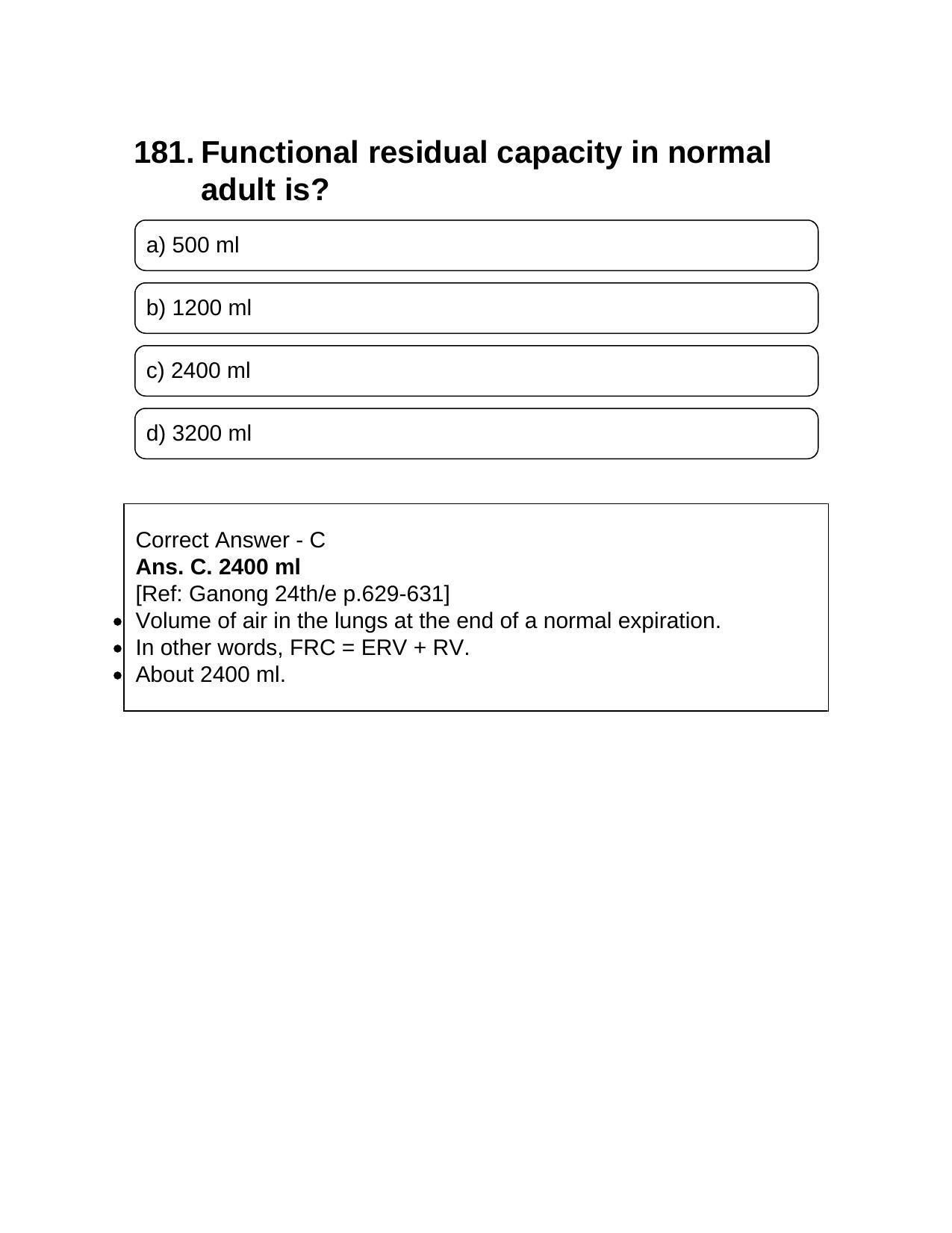 NEET PG 2016 Question Paper - Page 191