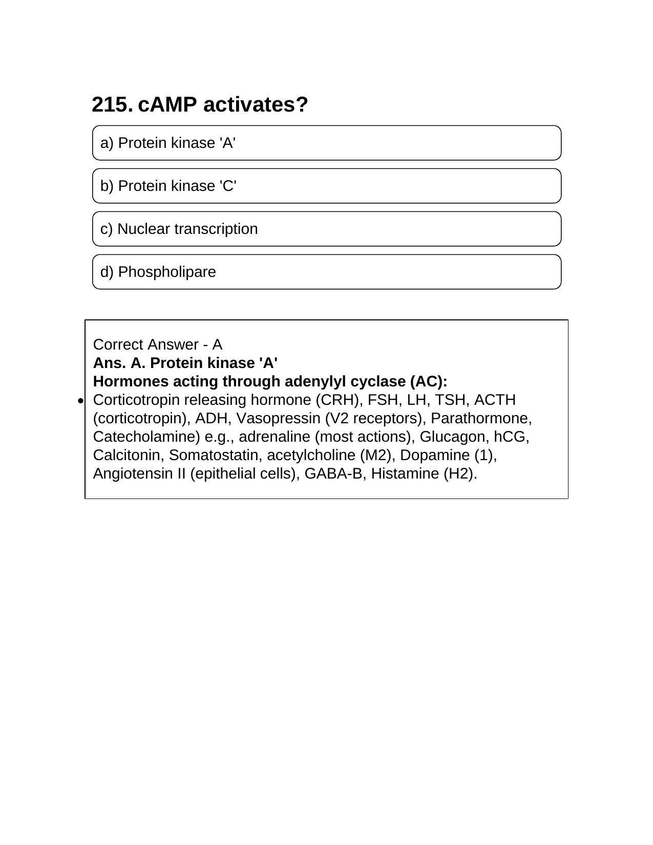 NEET PG 2016 Question Paper - Page 225