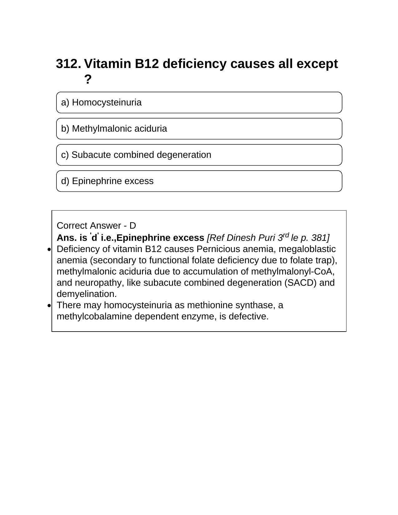 NEET PG 2016 Question Paper - Page 336